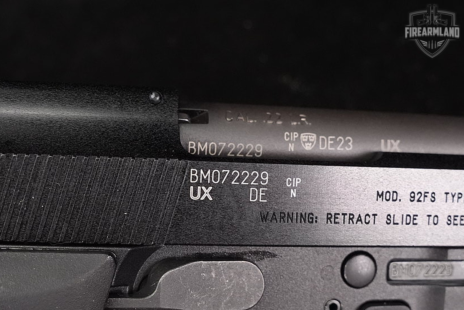 Beretta Mod. 92FS Type M9A1 22LR 5.25 92 FS +ORIG CASE-img-14