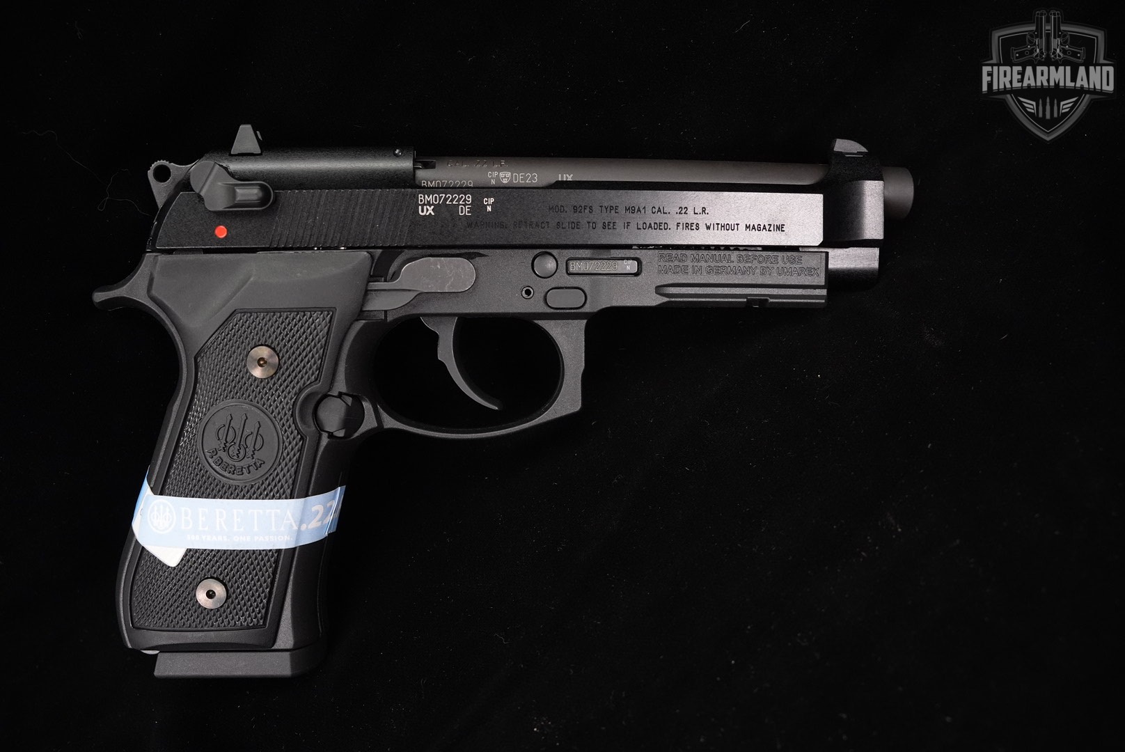 Beretta Mod. 92FS Type M9A1 22LR 5.25 92 FS +ORIG CASE-img-4