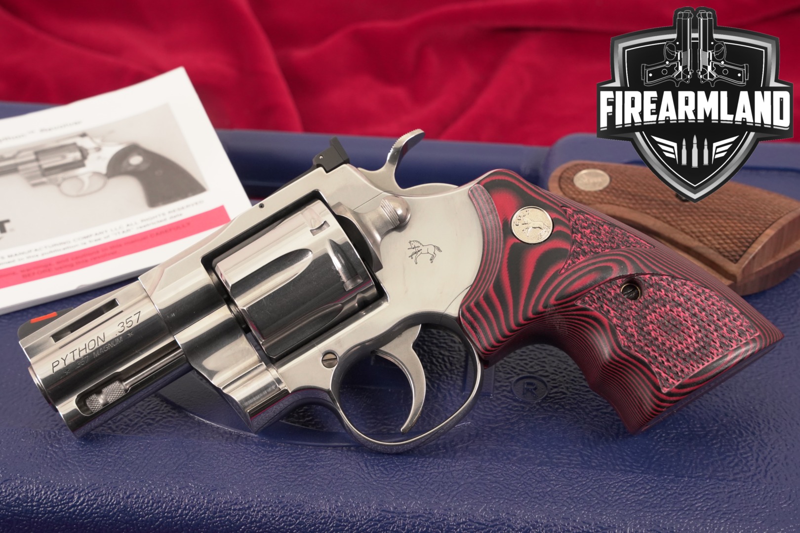 2024-2026 Colt Python 2020 Series .357 Mag. Semi-Bright Stainless in Good Condition Thumbnail