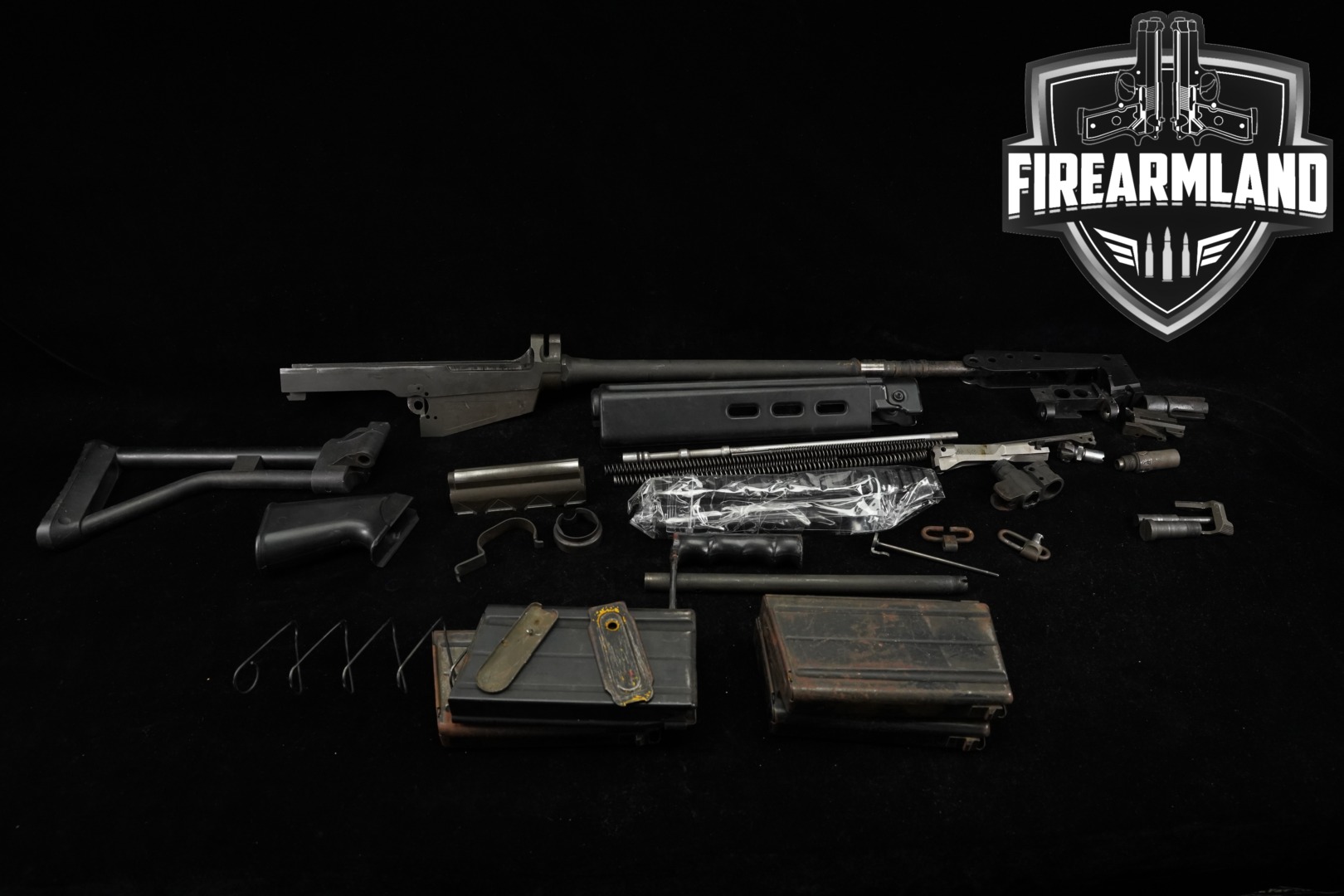 Century Arms (CAI) R1A1 Sporter Parts Kit 7.62mm NATO (7.62x51) Black in Poor Condition Thumbnail