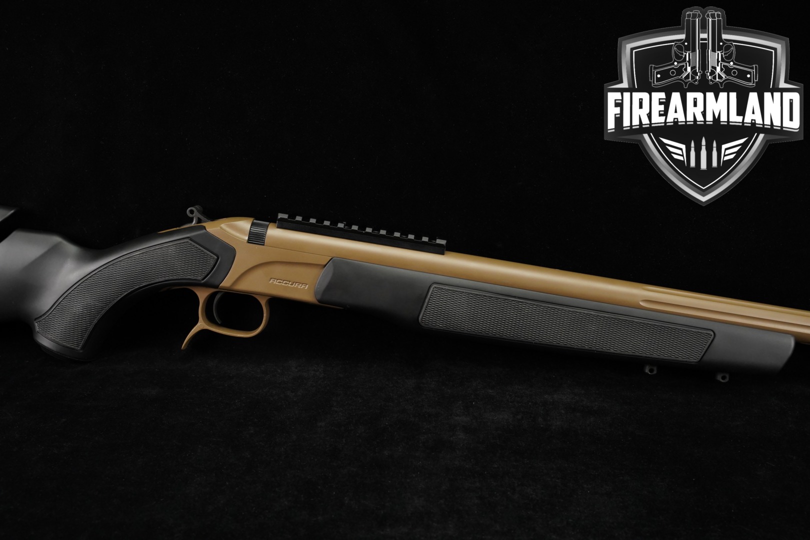 CVA Accura LR-X .50 caliber Tan & Synthetic in Very Good Condition Thumbnail