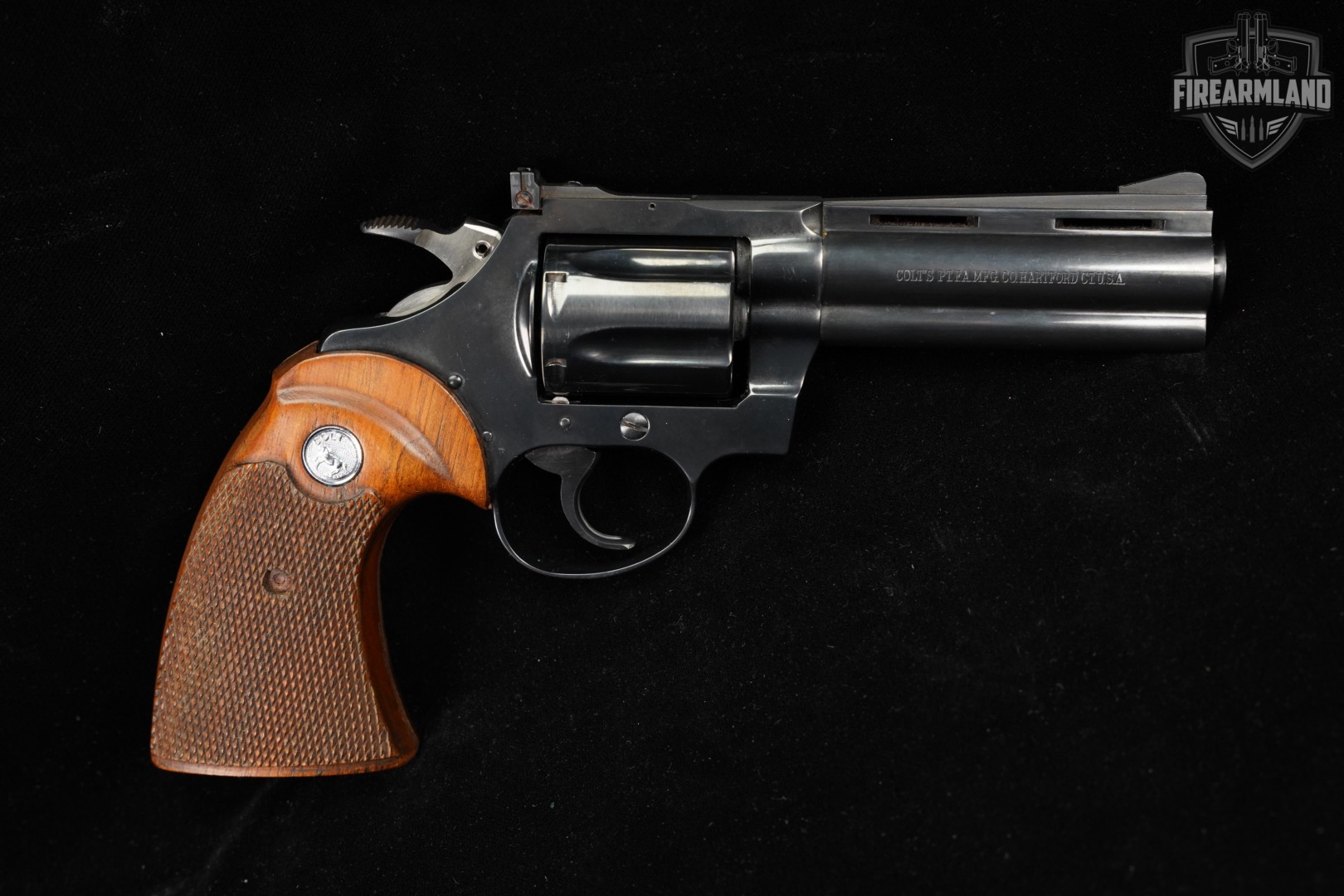 1967 Colt Diamondback 38 Special 4" Blued VENT-RIB-img-3