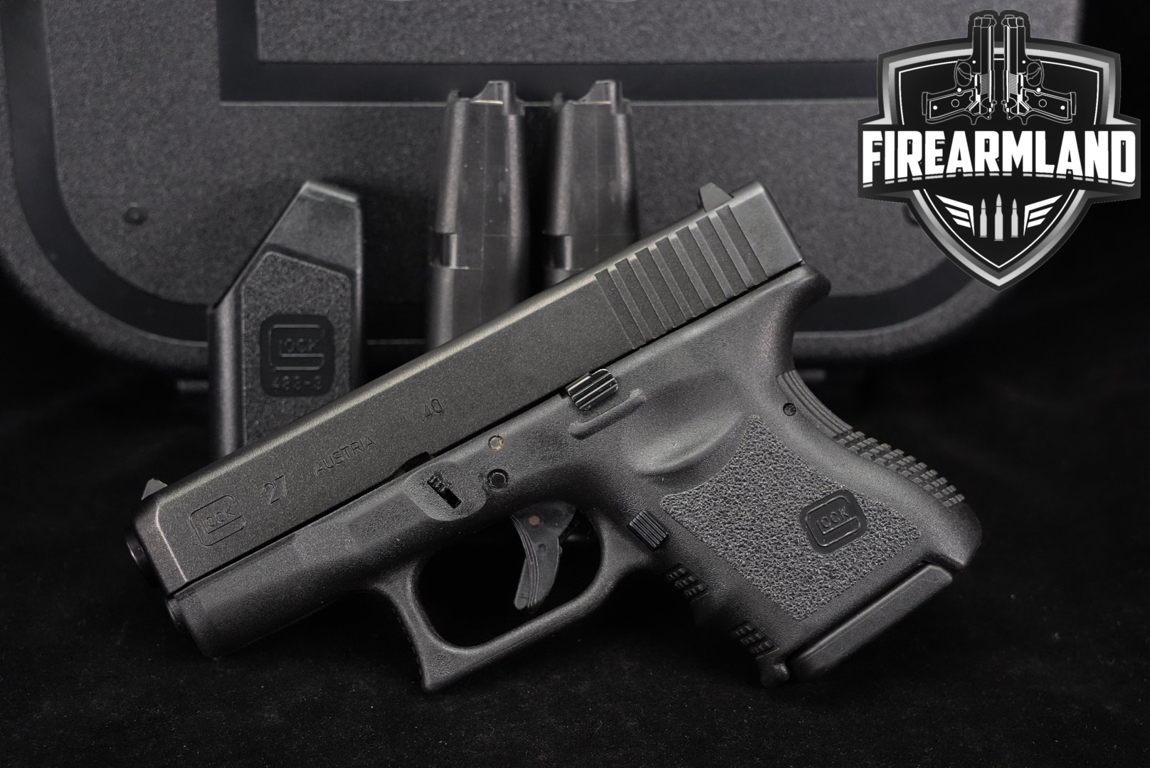 Glock 27 Gen3 G27 Gen 3 40 S&W 3.42" +THREE MAGS & ORIG CASE-img-0