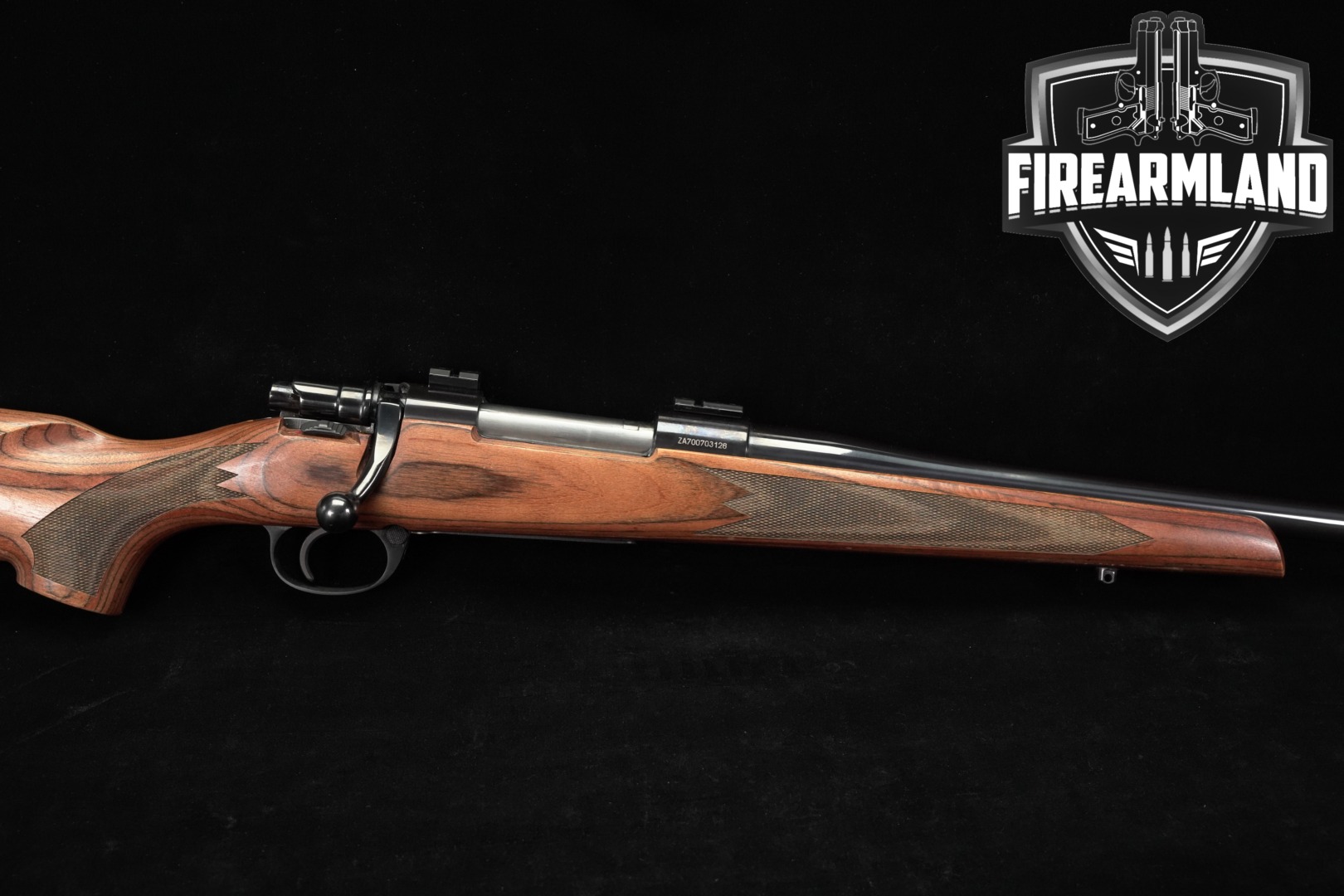 Remington Model 798 .300 Win. Mag. Blued & Laminated Wood in Very Good Condition Thumbnail