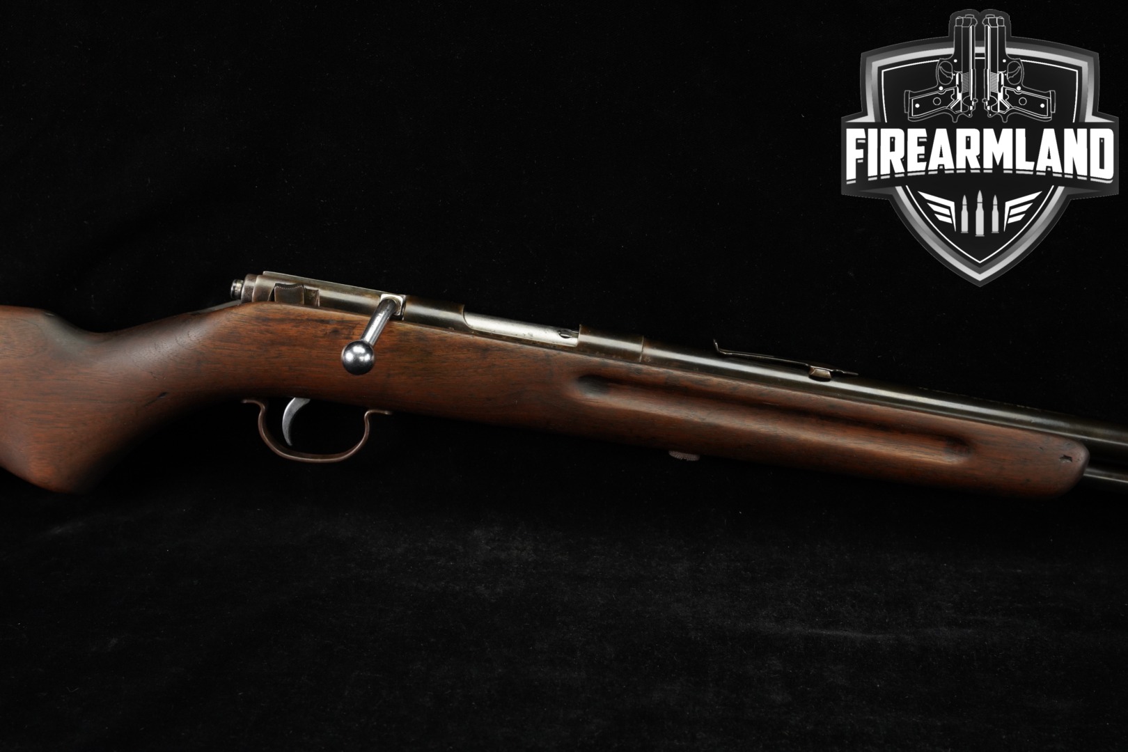 Remington Model 34 34A Standard .22 LR Blued & Hardwood in Good Condition Thumbnail