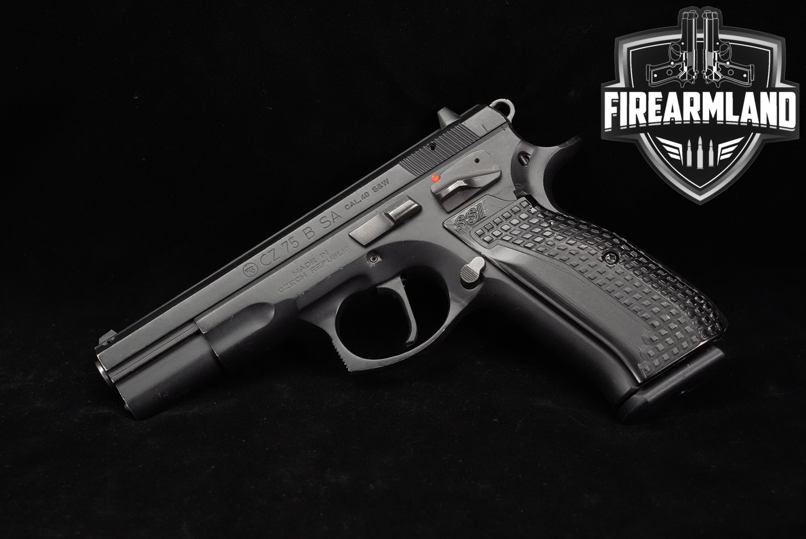 CZ 75 B SA 40 S&W 4.7 Blued CZ75-img-0