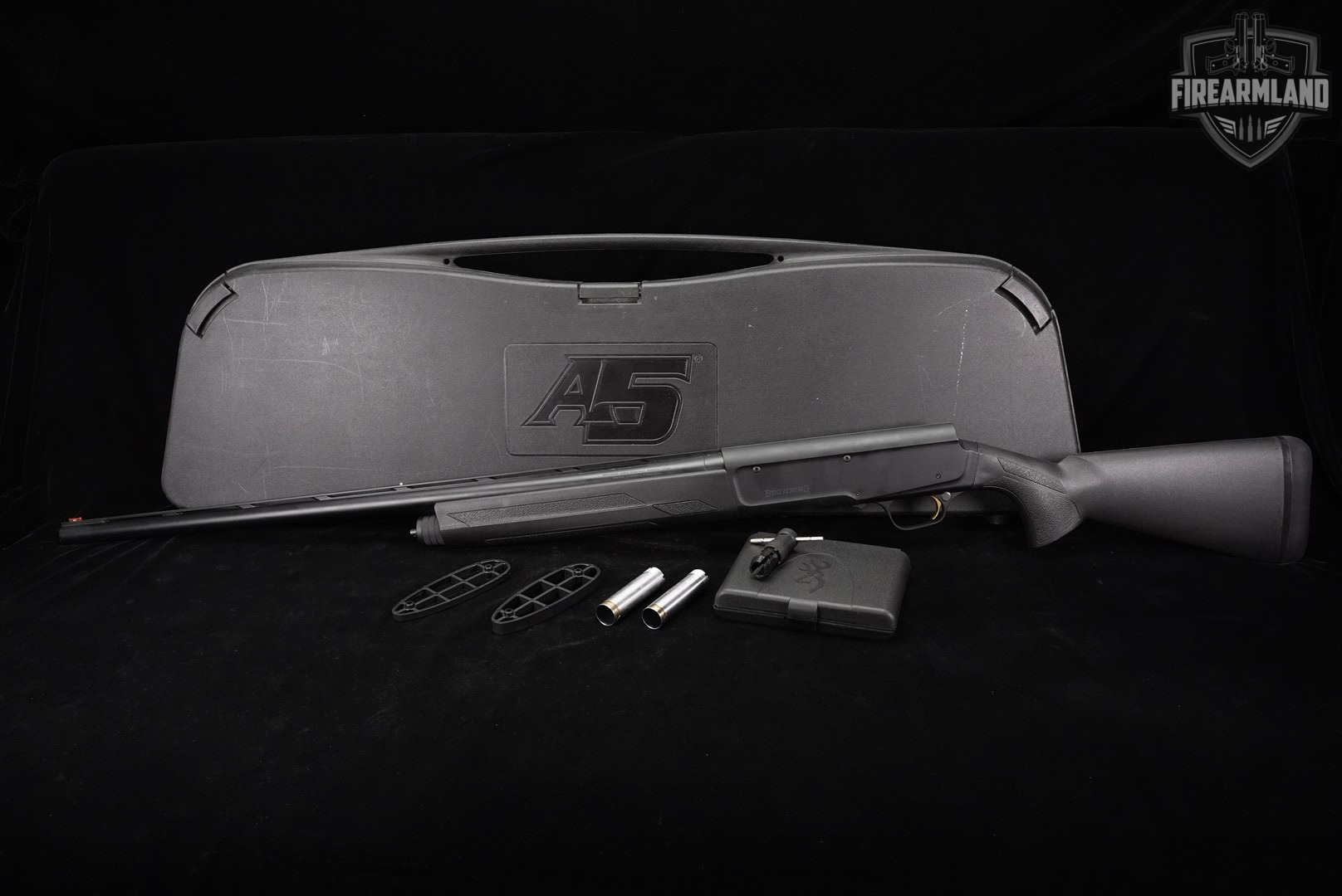 Browning A5 Stalker 12-Gauge 28" Humpback A-5 VENT-RIB +ORIG CASE, EXTRAS-img-2