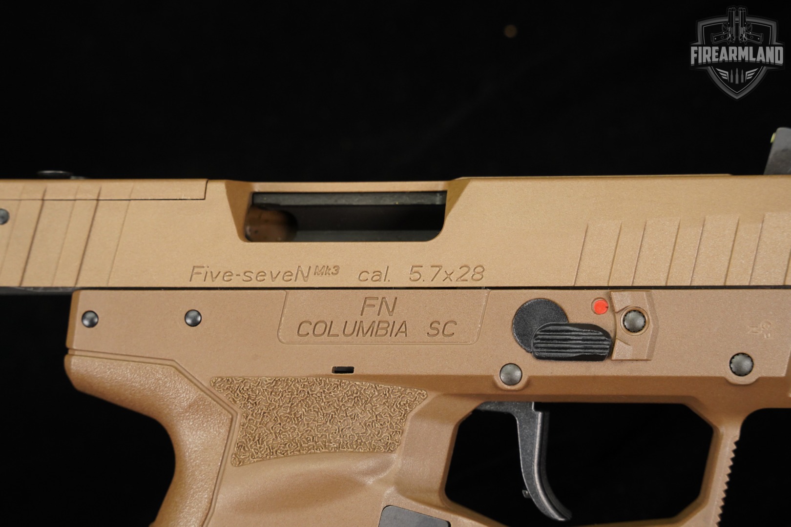 FN Five-seveN Mk3 MRD 5.7x28 4.8" FDE FiveseveN 57 MK 3 +4 MAGS & ORIG CASE-img-10