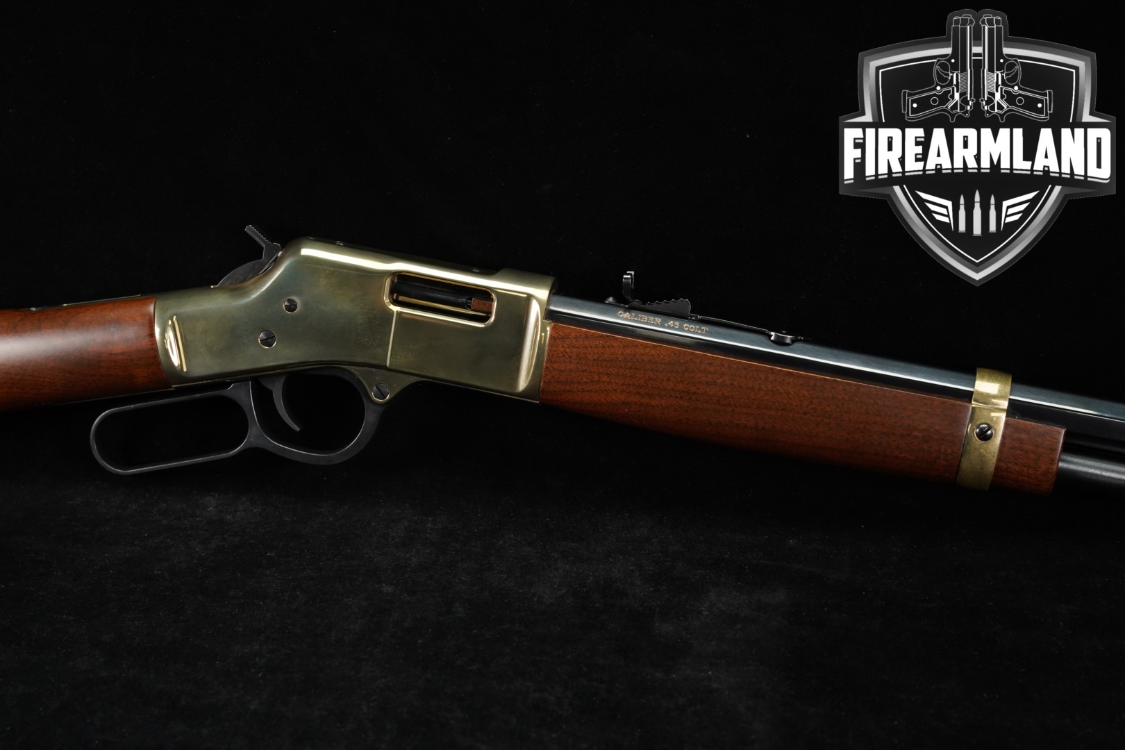 Henry Repeating Arms Big Boy Brass Gen 2 .45 Colt Polished Brass & Walnut in Good Condition Thumbnail