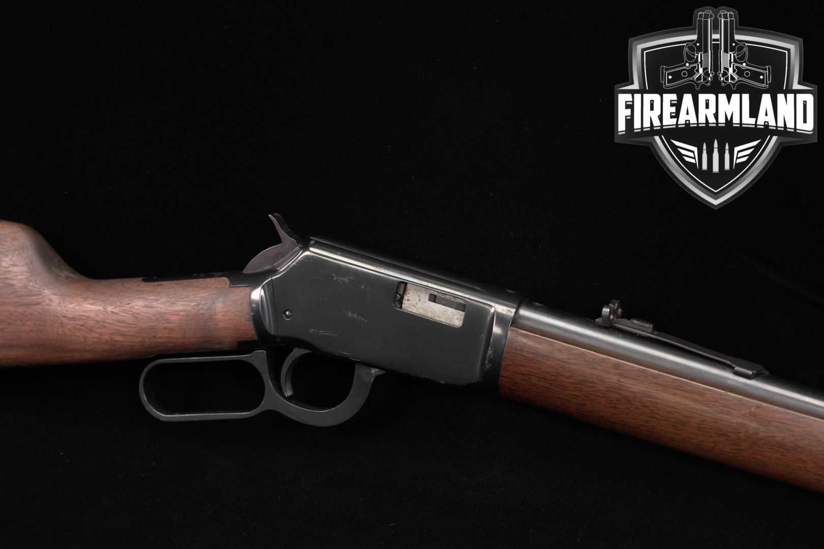 Winchester Repeating Arms Model 9422M .22 WMR Blued & Walnut in Good Condition Thumbnail
