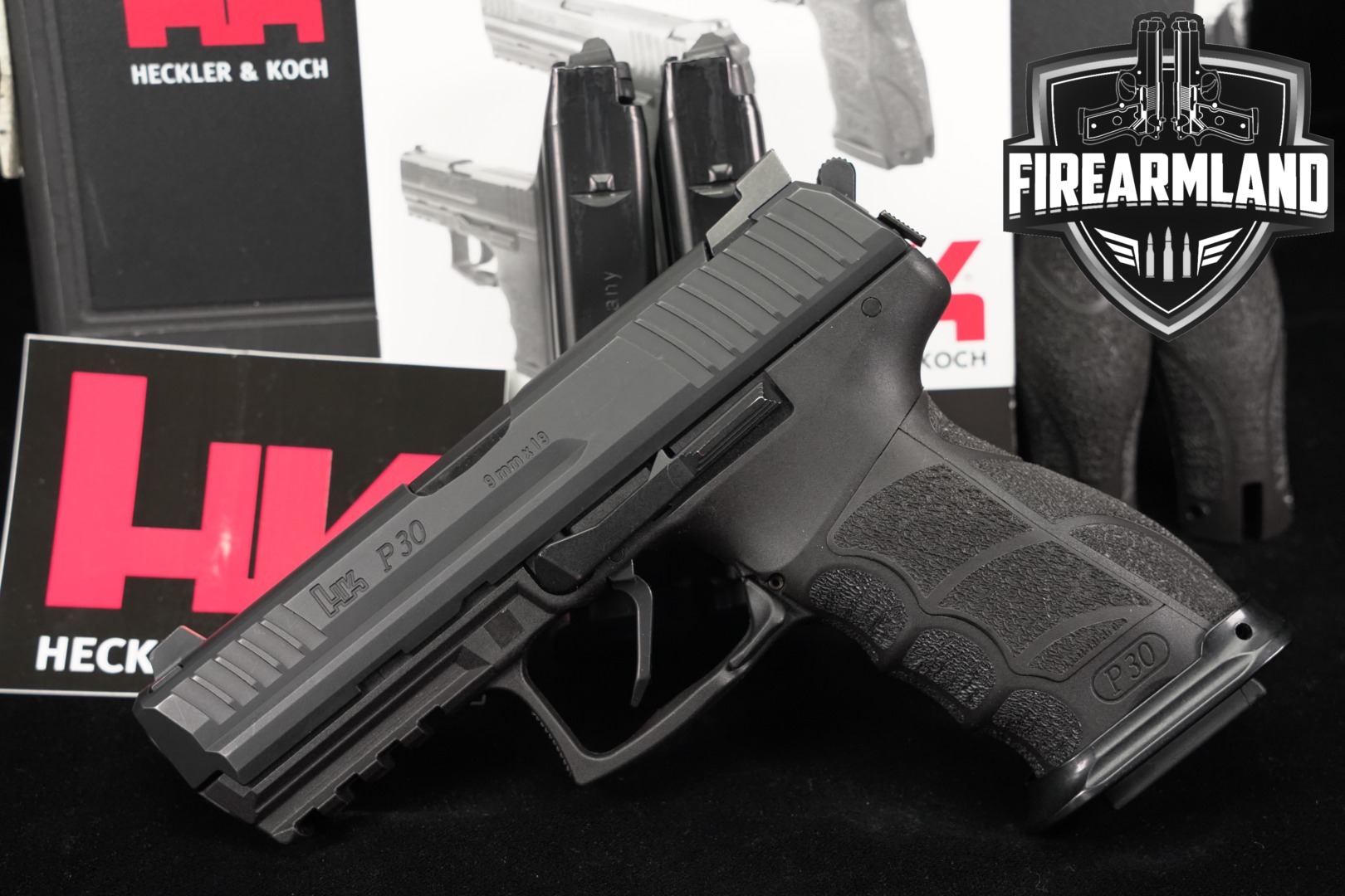 2022 Heckler & Koch (H&K, HK) P30 V3 9mm Luger Black in Excellent Condition Thumbnail
