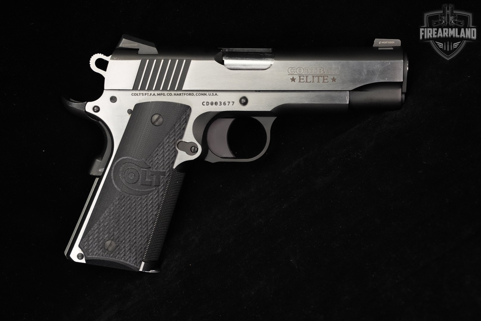 Colt Combat Elite Commander, Series 80 9mm 1911 4.25" +ORIG CASE-img-3