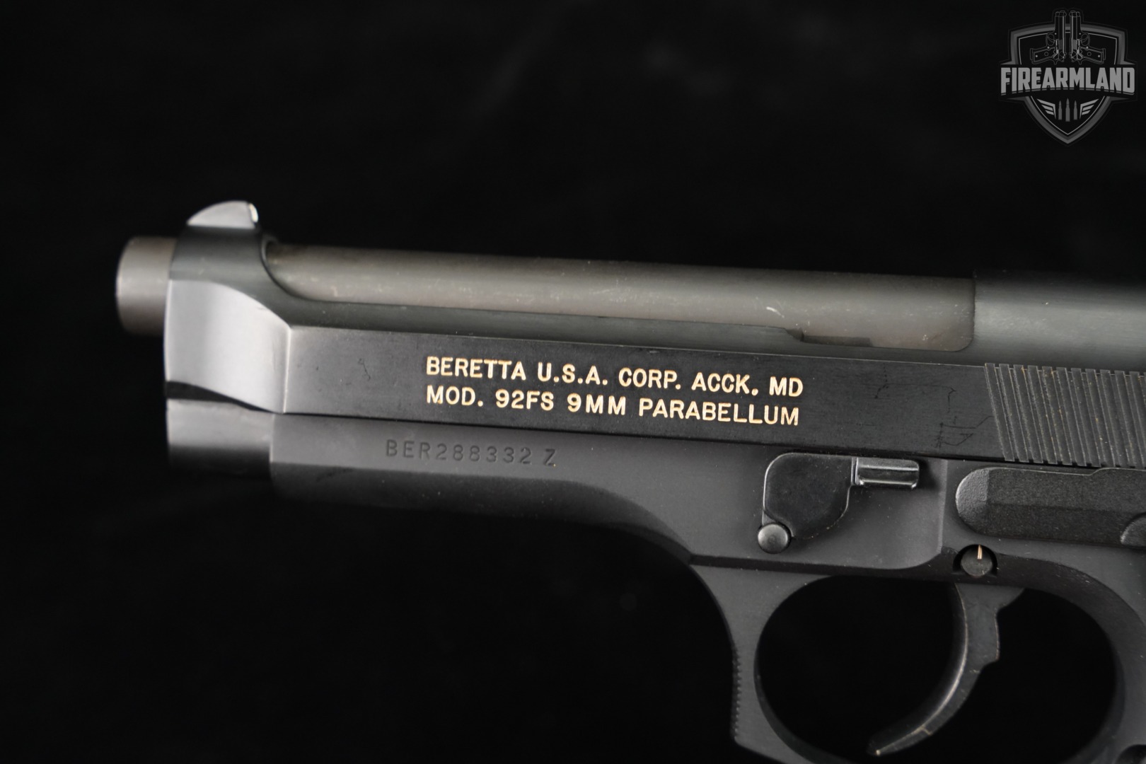 Beretta Mod 92FS FBI National Academy COMMEMORATIVE 9mm 4.92" 92 FS DA/SA-img-14