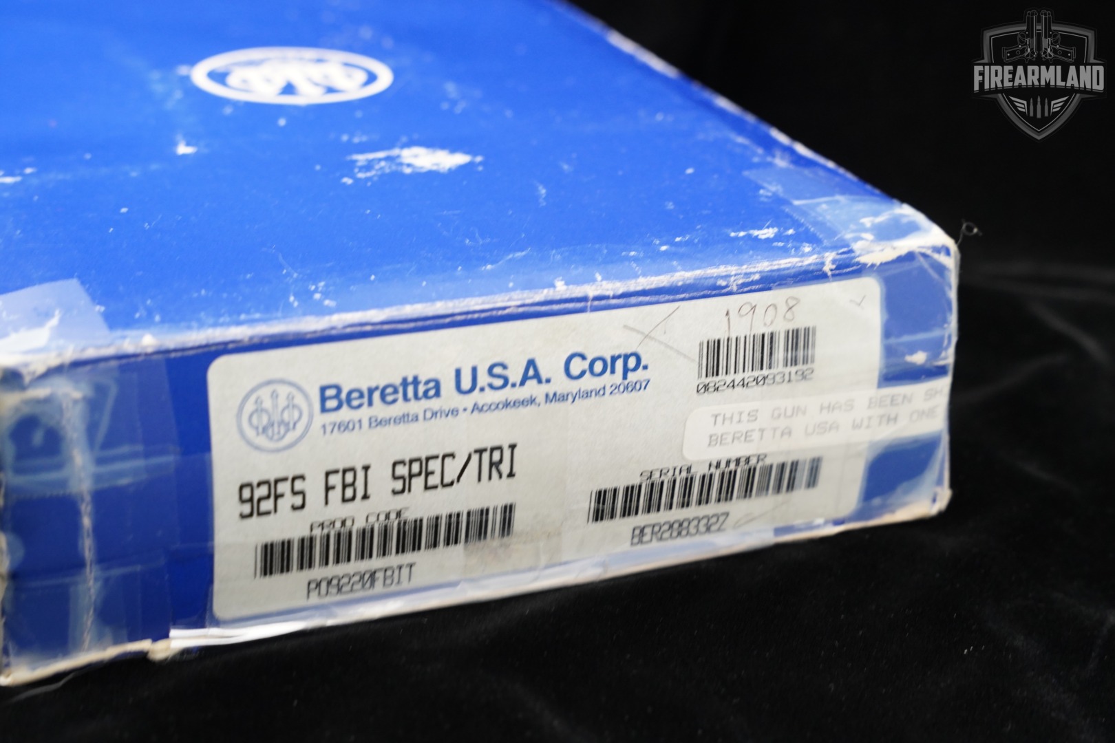 Beretta Mod 92FS FBI National Academy COMMEMORATIVE 9mm 4.92" 92 FS DA/SA-img-16