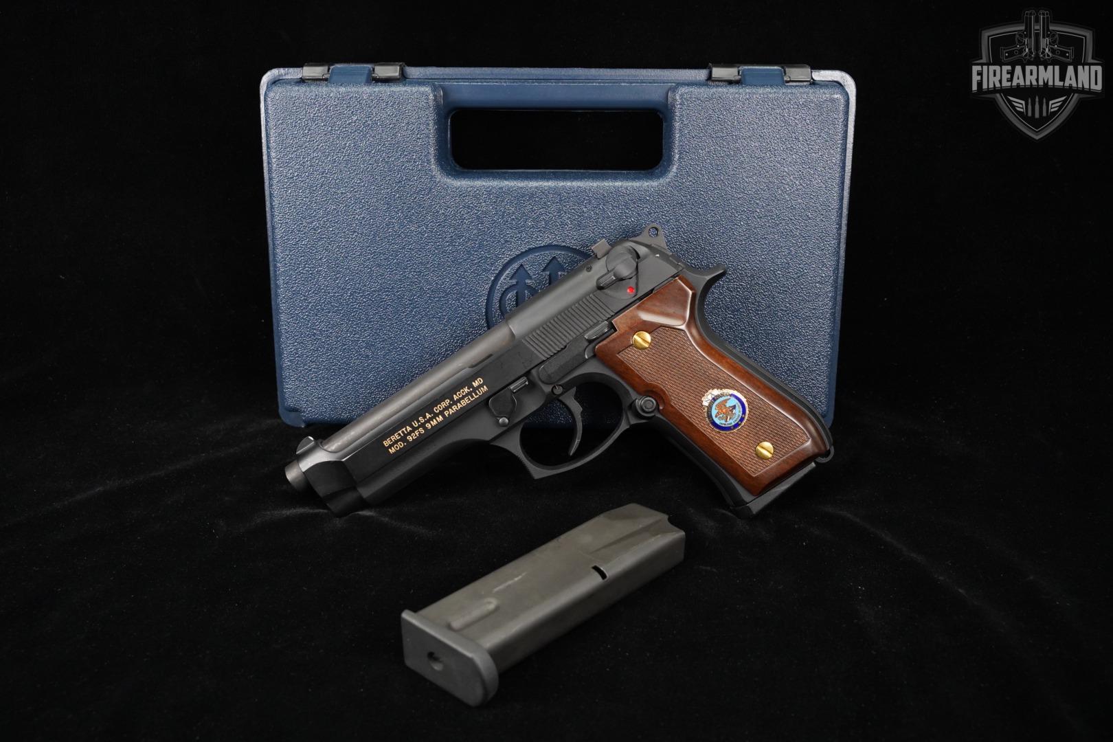 Beretta Mod 92FS FBI National Academy COMMEMORATIVE 9mm 4.92" 92 FS DA/SA-img-2