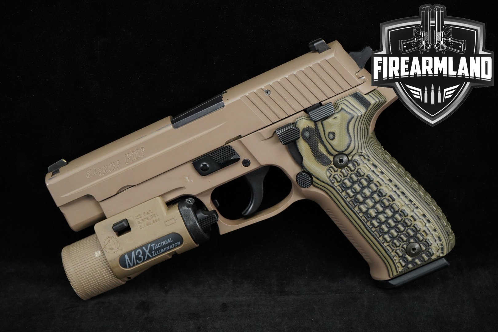 Sig Sauer P226 9mm Luger FDE in Good Condition Thumbnail