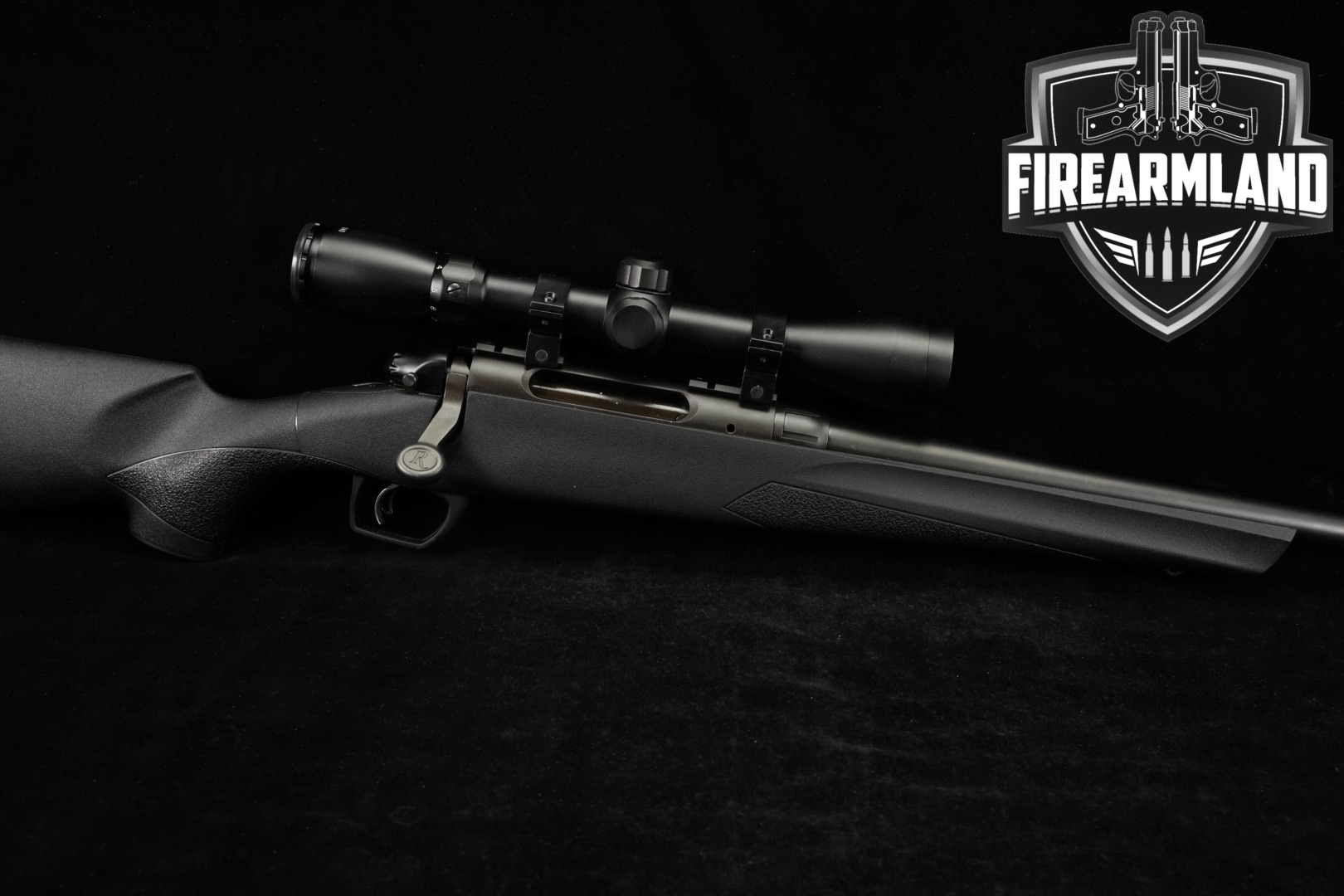 Remington Model 783 Synthetic .243 Win. Black in Excellent Condition Thumbnail