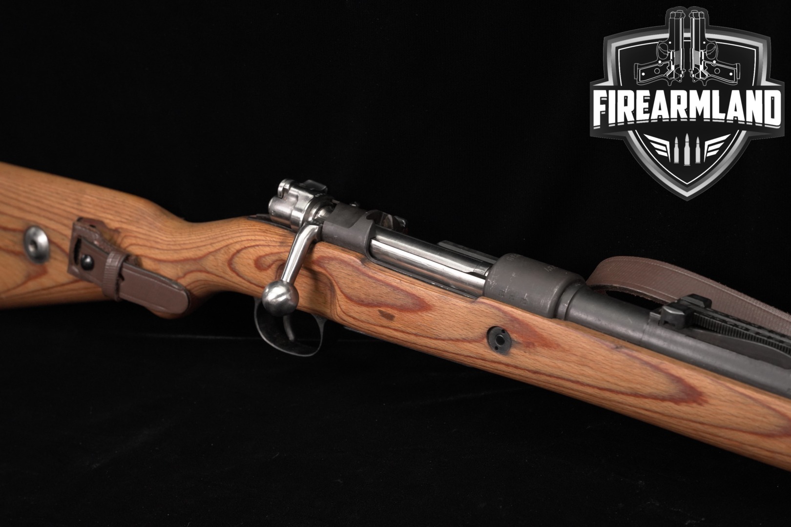 1938 Berlin-Lubecker Karabiner 98k Code 237, 1939 8mm Mauser Laminated Hardwood in Very Good Condition Thumbnail