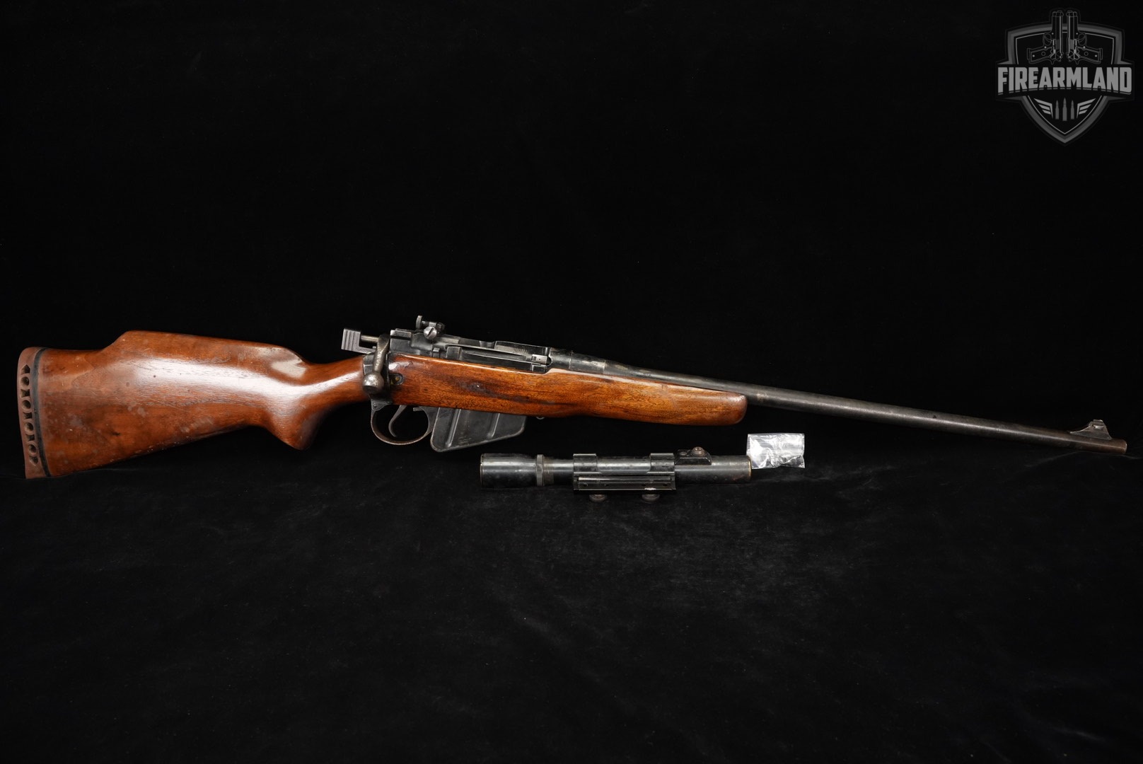 ROF Fazakerley Lee-Enfield No 4 Mk I 303 British 21.5" Blued & Wood +SCOPE-img-3