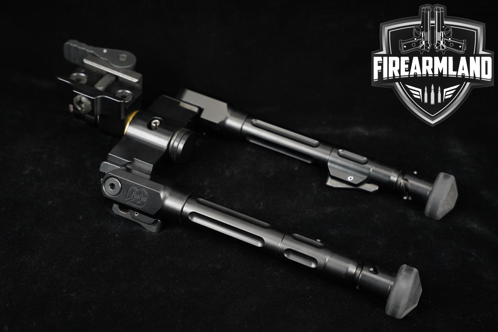 Thunder Beast Arms Corp. (TBAC) Bipod ADM Picatinny Rail QD Mount in Excellent Condition Thumbnail