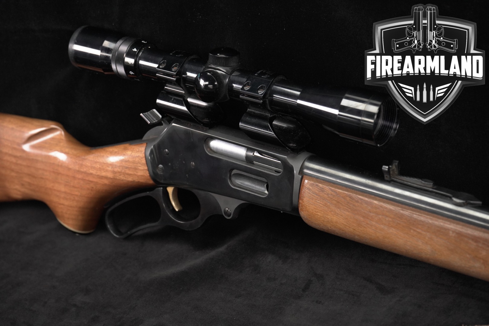 1977 Marlin Firearms Co. Model 444S Sporter .444 Marlin Blued & Walnut in Good Condition Thumbnail