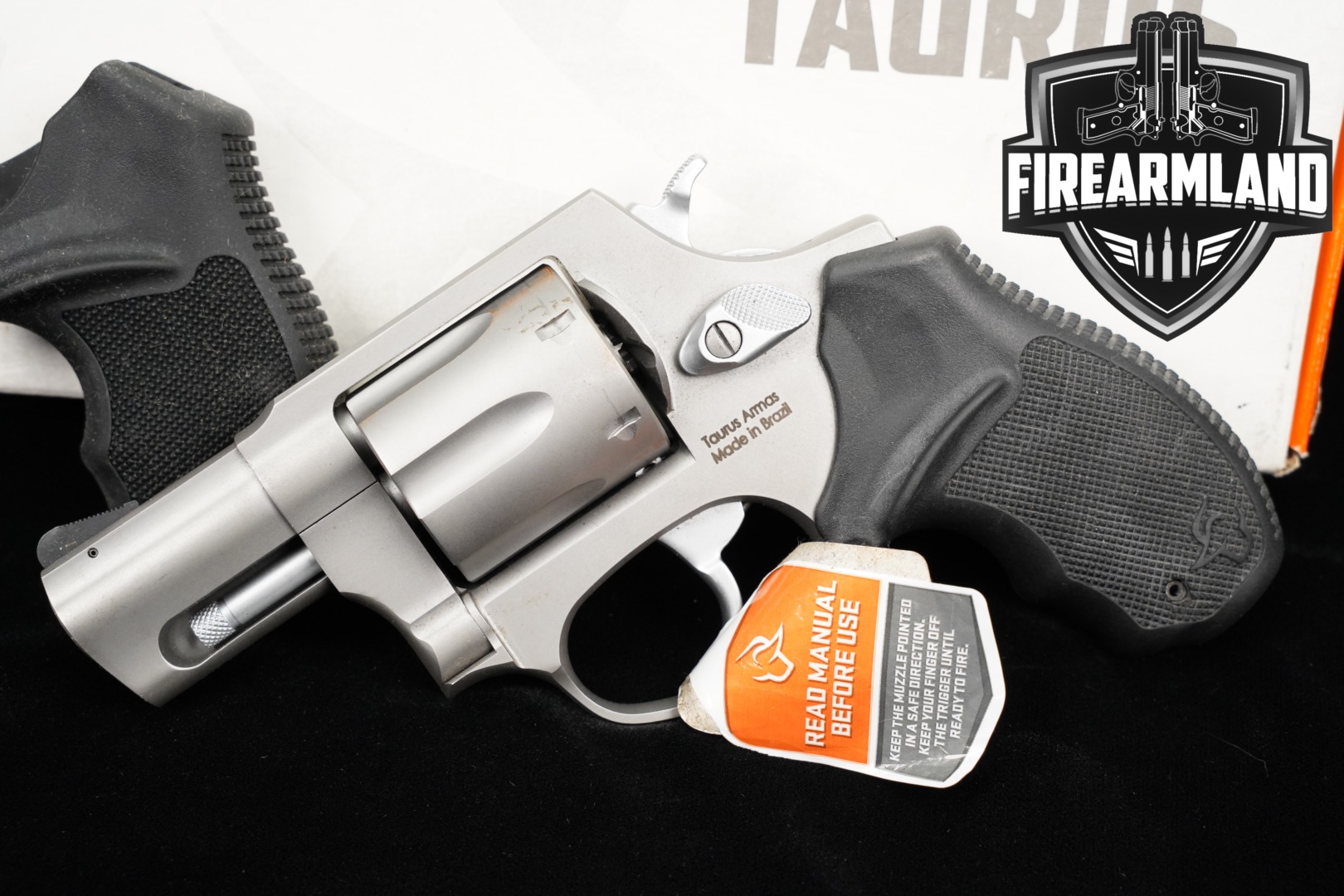 Taurus 856 38 Special 2" Satin Stainless M856 +ORIG BOX-img-0