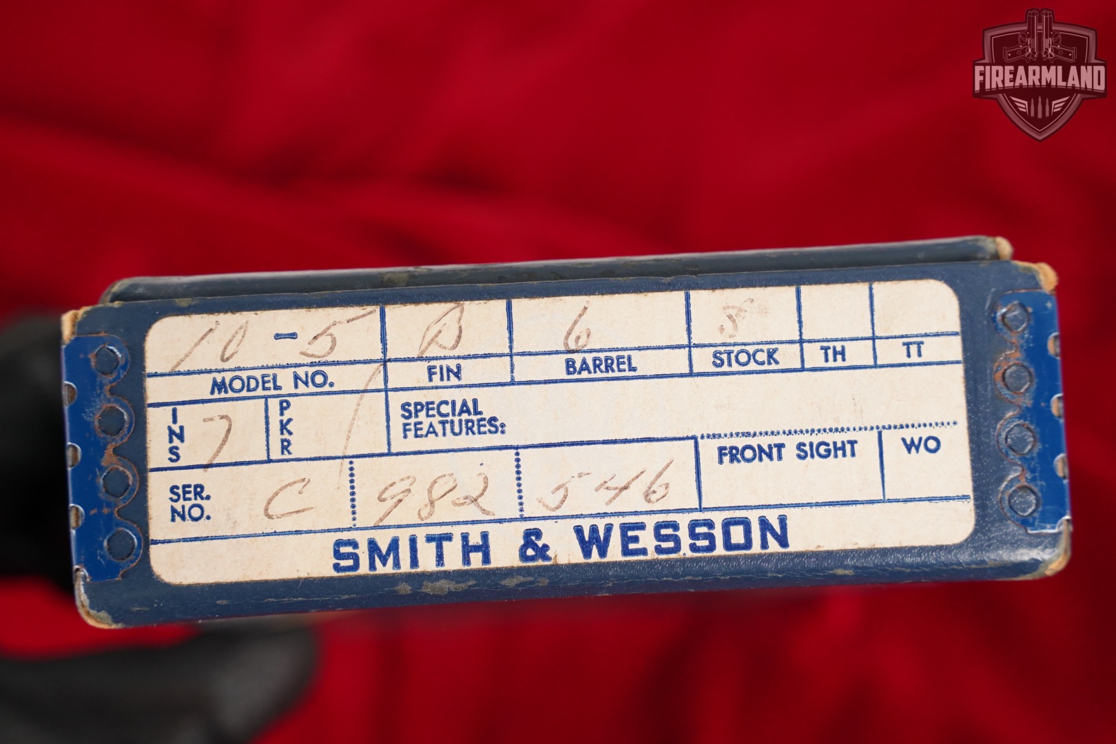 Smith & Wesson Model 10-5 S&W 38 Special 6" Blued +ORIG BOX-img-21
