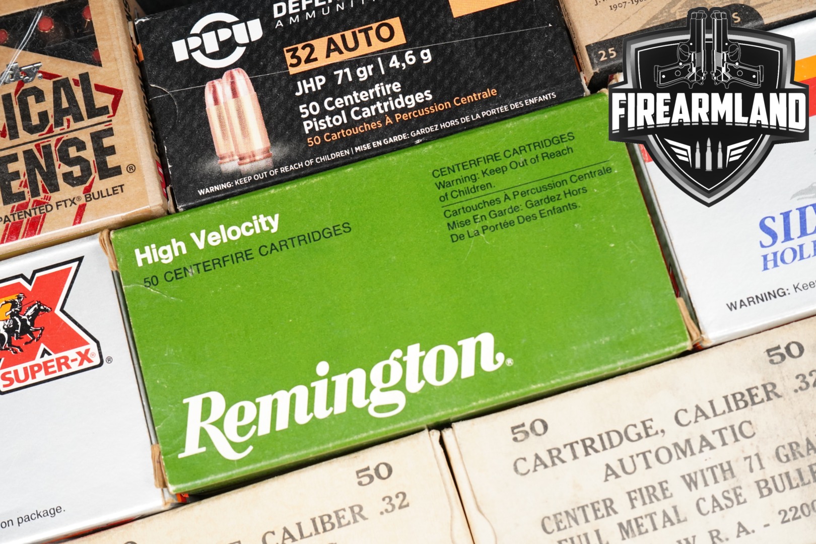 500 RDS! 32 ACP Ammo 32ACP Ammunition-img-0