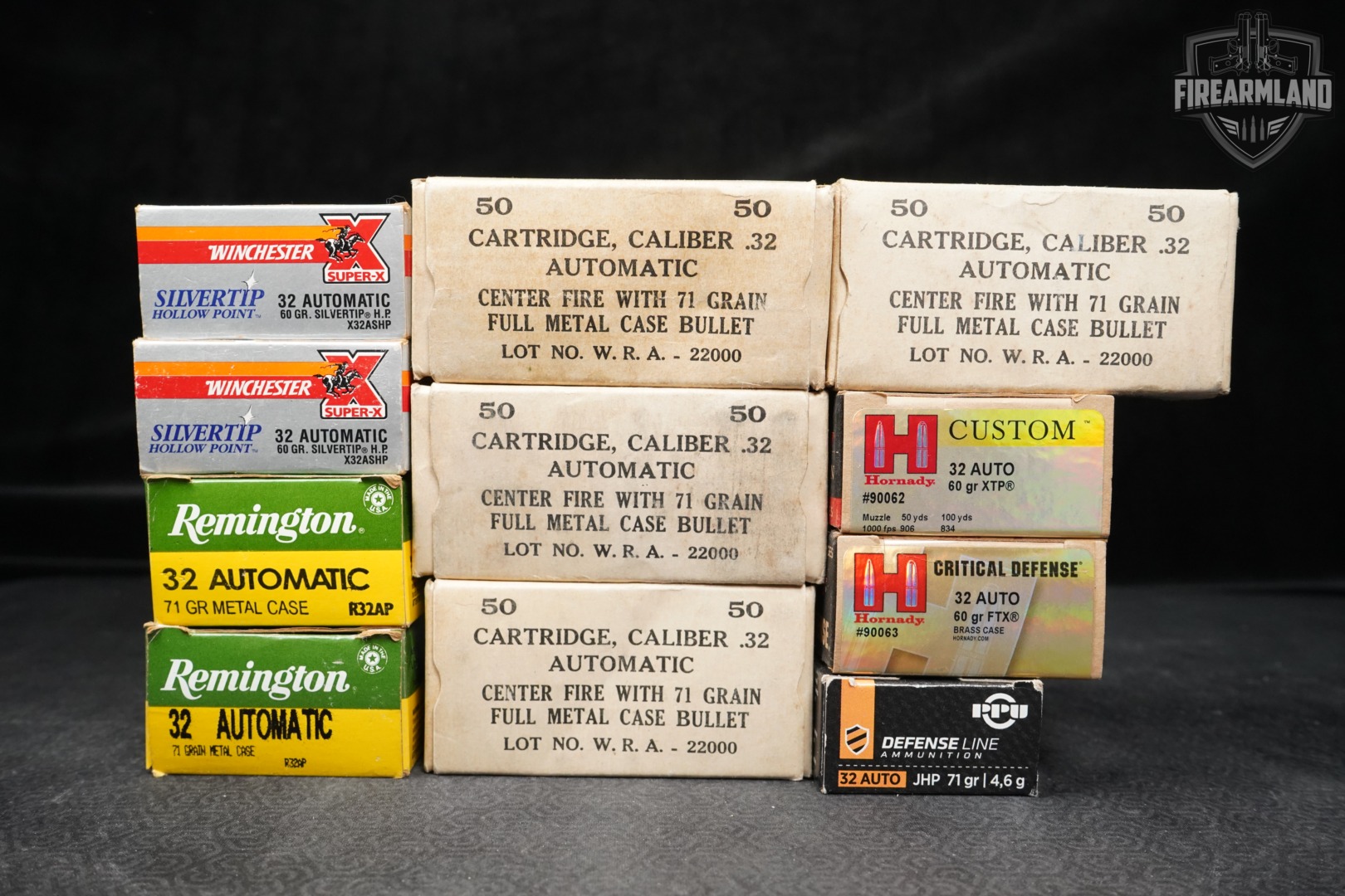 500 RDS! 32 ACP Ammo 32ACP Ammunition-img-2