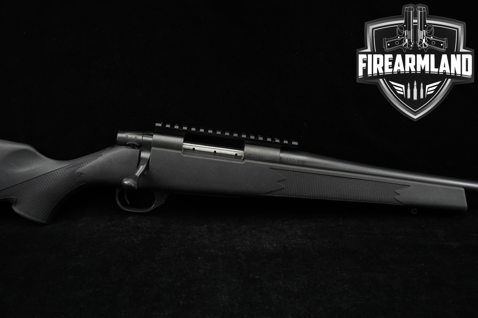Weatherby Vanguard Synthetic Compact 6.5 Creedmoor Black in Good Condition Thumbnail