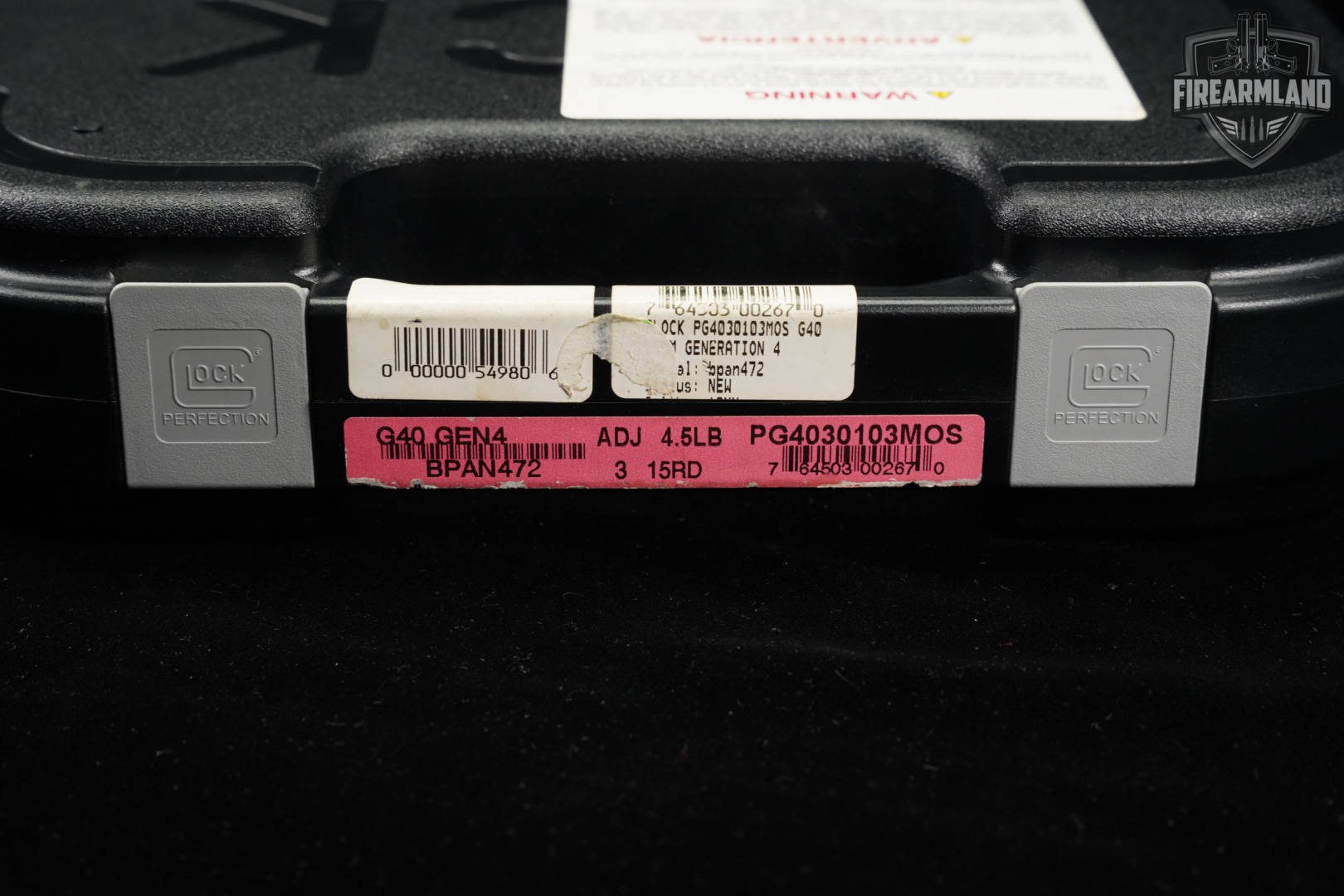 Glock 40 Gen4 MOS G40 Gen 4 10mm 6.02" +3 MAGS & ORIG CASE-img-4