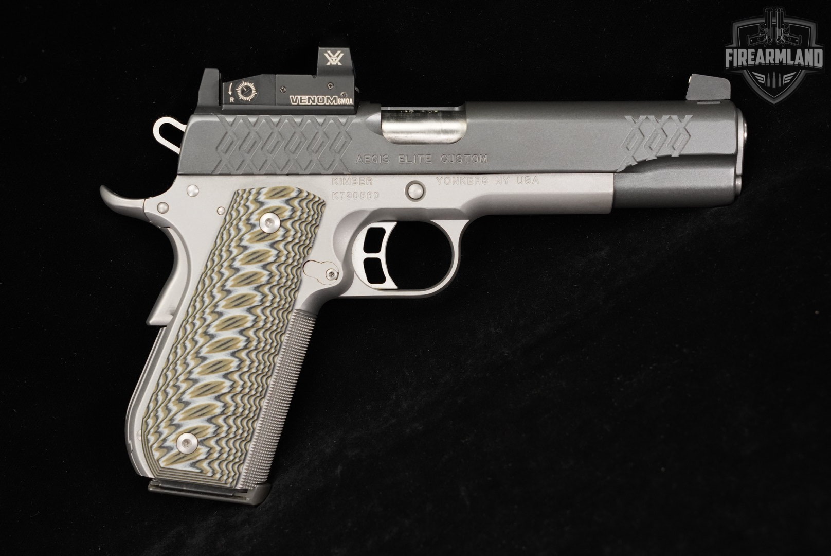 Kimber Aegis Elite Custom 45 ACP 1911 5" +ORIG CASE, VORTEX OPTICS-img-3