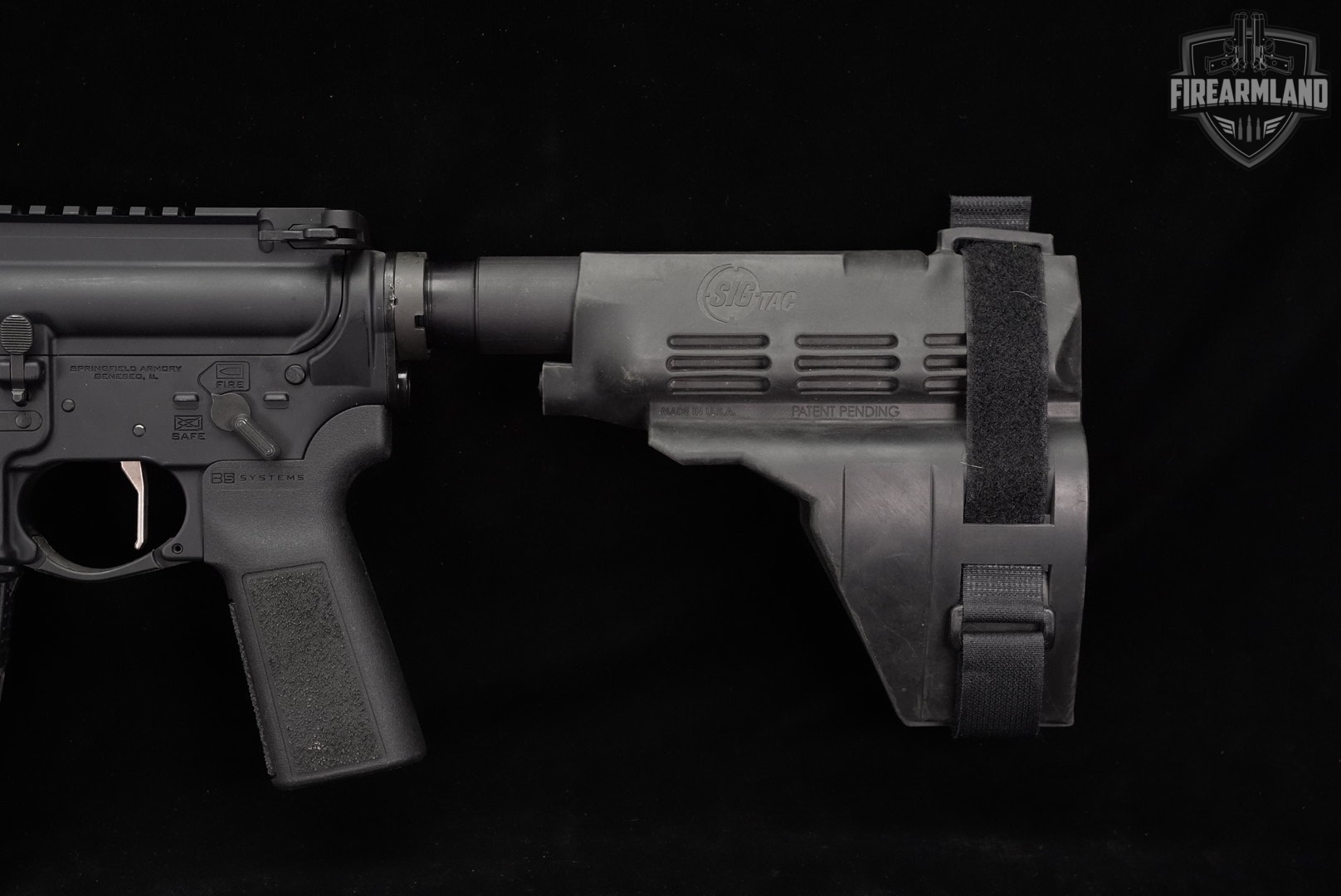 Springfield Armory SAINT Victor Pistol 5.56 NATO AR-15 AR15 7.5 +ORIG CASE-img-8