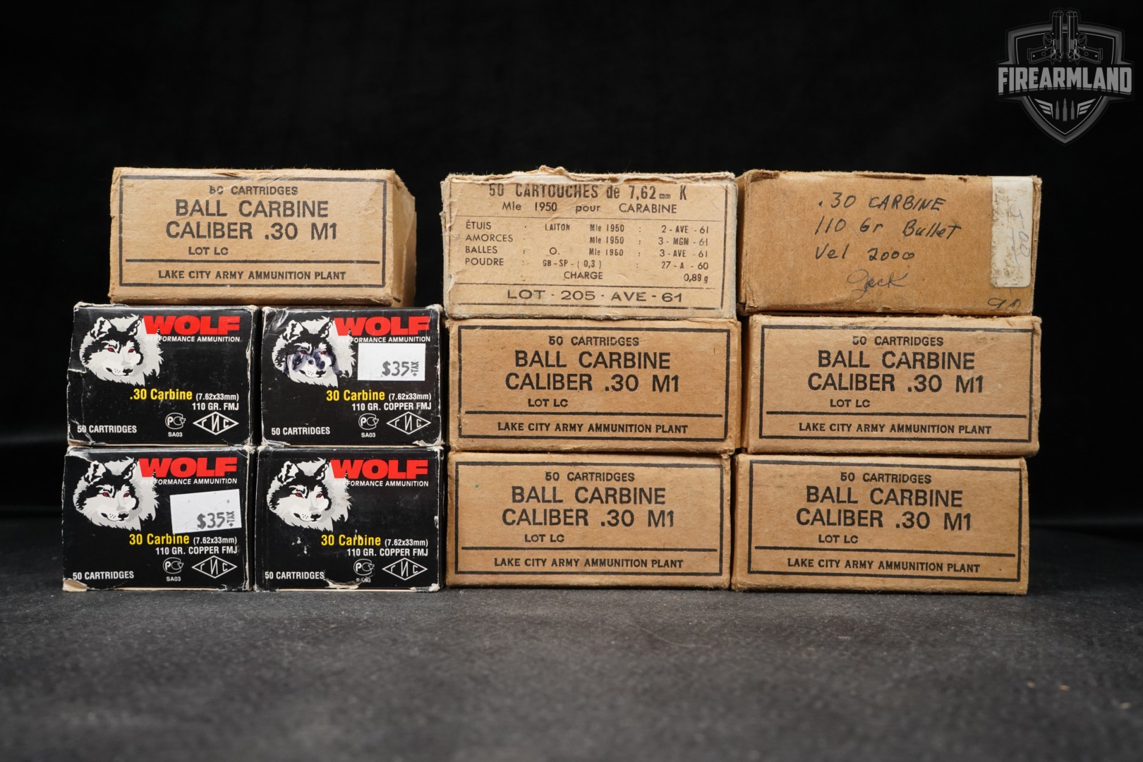 550 RDS! 30 Carbine Ammo Ammunition-img-2