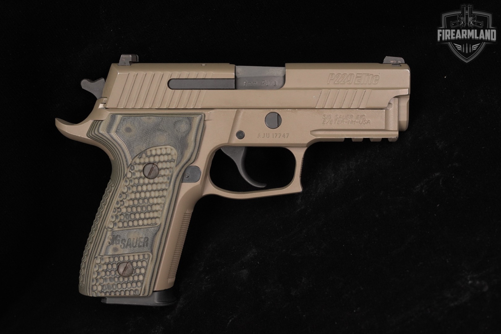 Sig Sauer P229 Elite Scorpion 9mm 3.9" FDE P 229 +2 MAGS & ORIG CASE-img-4