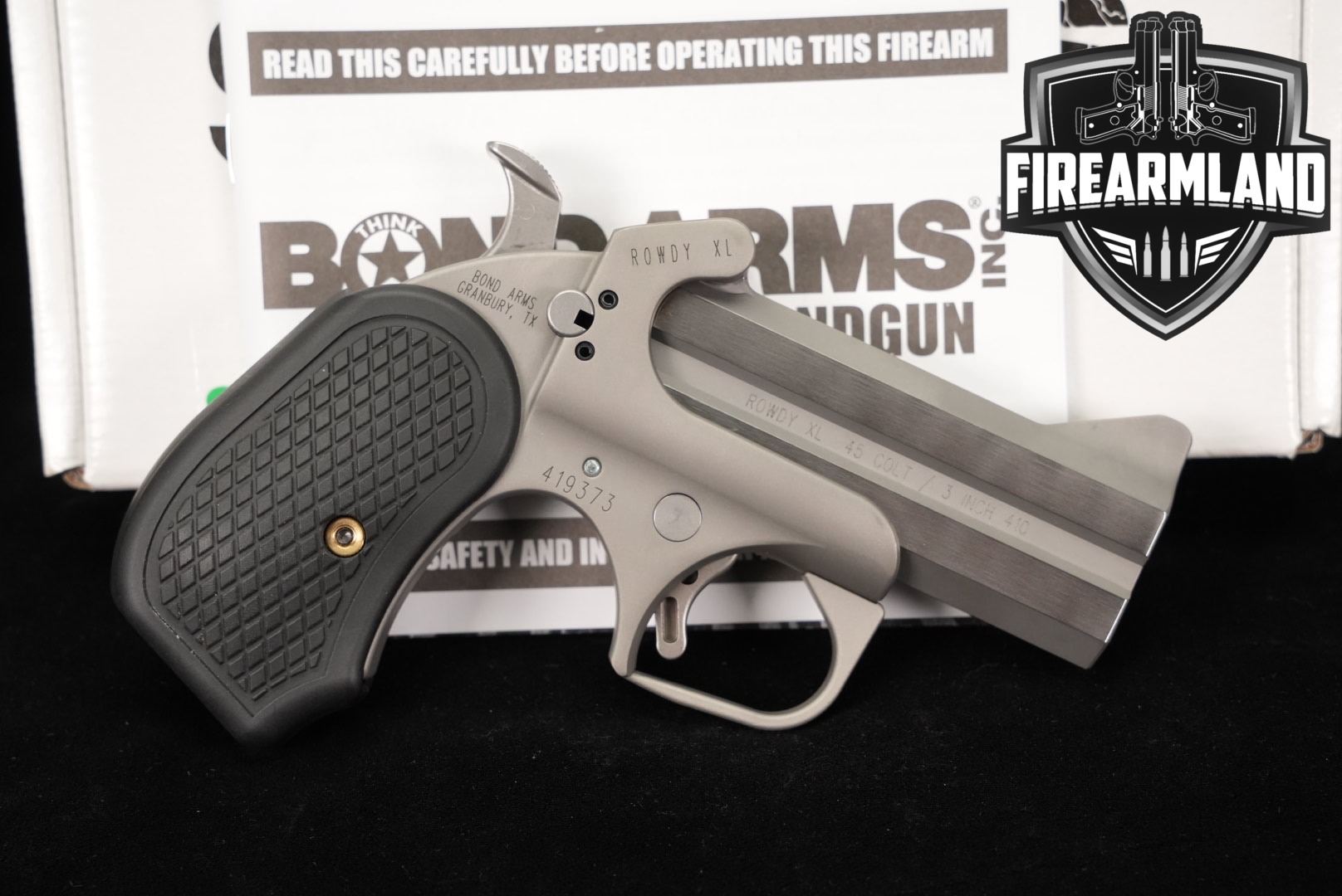 Bond Arms Rowdy XL Rough Series .45 LC/.410 Stainless in Very Good Condition Thumbnail