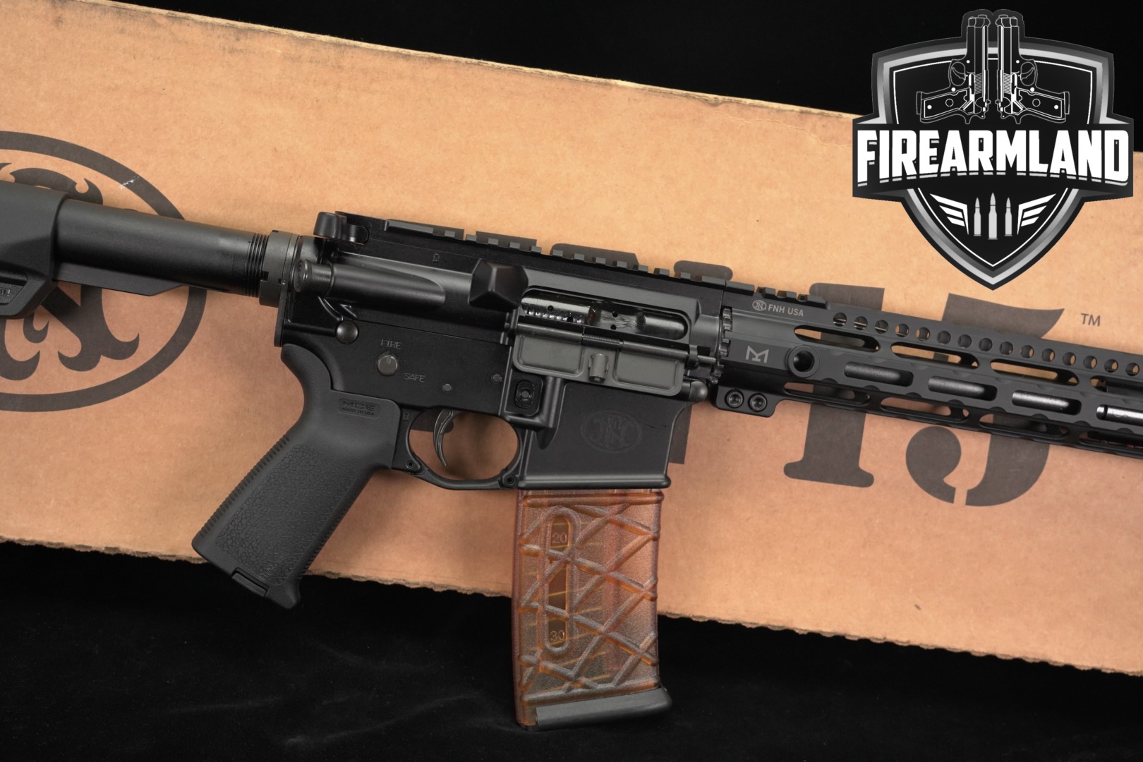 FN Herstal (FNH) FN 15 Tactical Carbine .300 BLK II .300 AAC Blackout (7.62x35mm) Blued & Synthetic in Excellent Condition Thumbnail