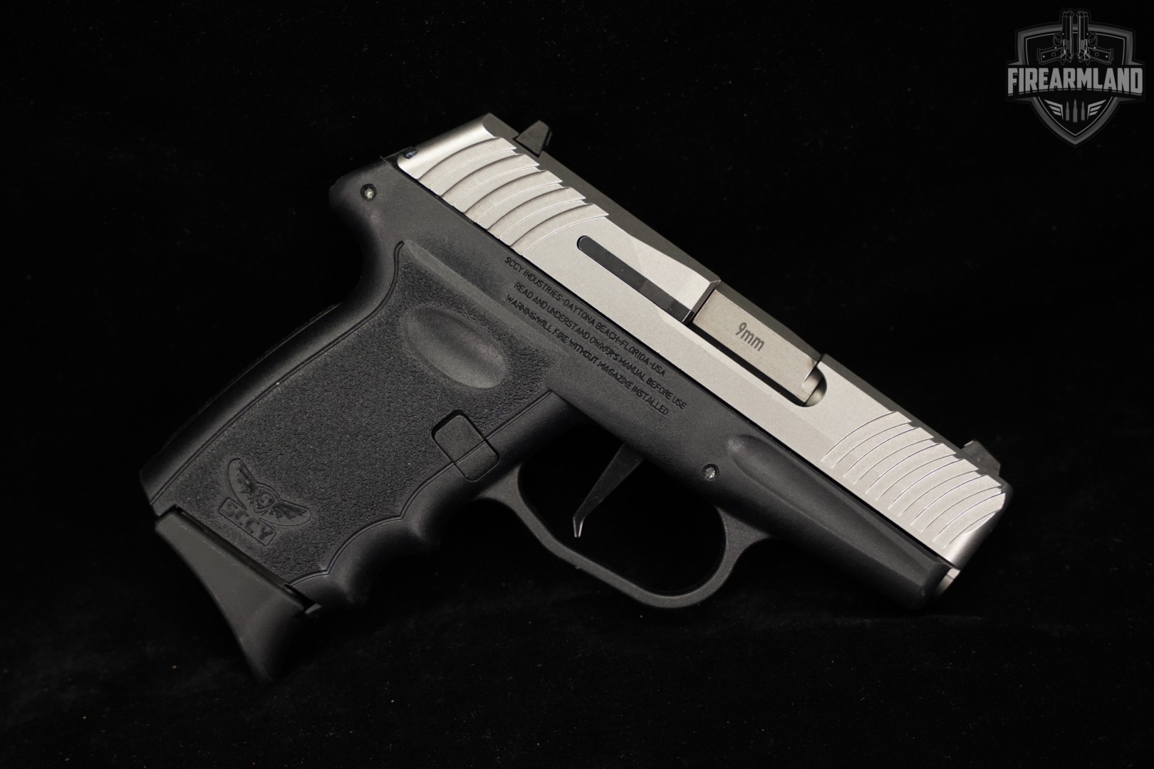 SCCY Industries DVG-1 9mm 3.1" Two-Tone Stainless DVG1 +4 MAGS-img-2