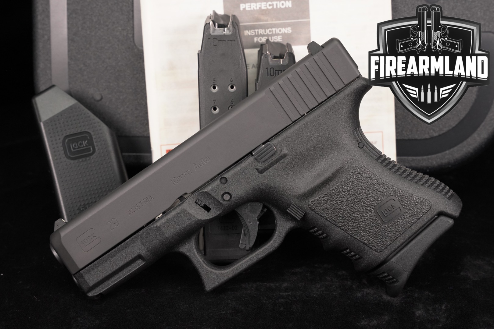 Glock 29 SF Gen3 G29 Gen 3 10mm 3.78" +THREE MAGS & ORIG BOX-img-0