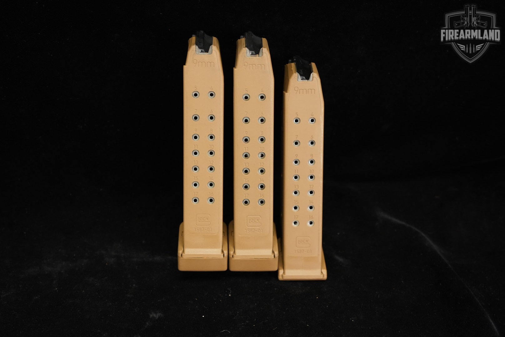 Glock 19X MOS G19X 9mm 4.5" Coyote Tan THREADED +3 MAGS & ORIG CASE-img-13