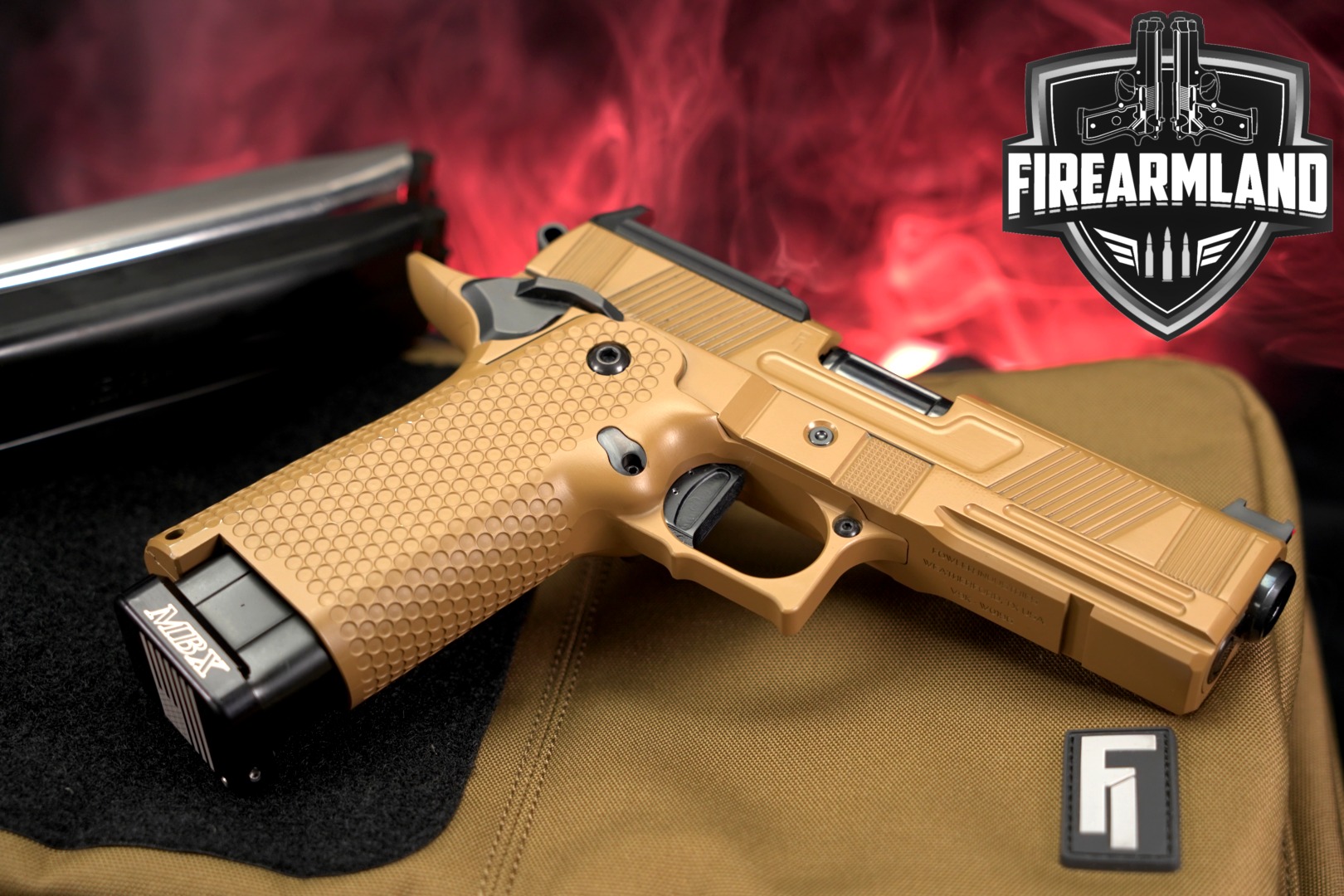 Fowler Industries V9K 9mm Luger Coyote Tan in Excellent Condition Thumbnail