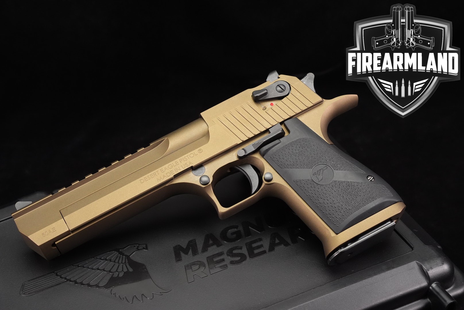 DEAGLE Magnum Research Desert Eagle Mark XIX 50 AE 6" MK 19 +ORIG CASE-img-0