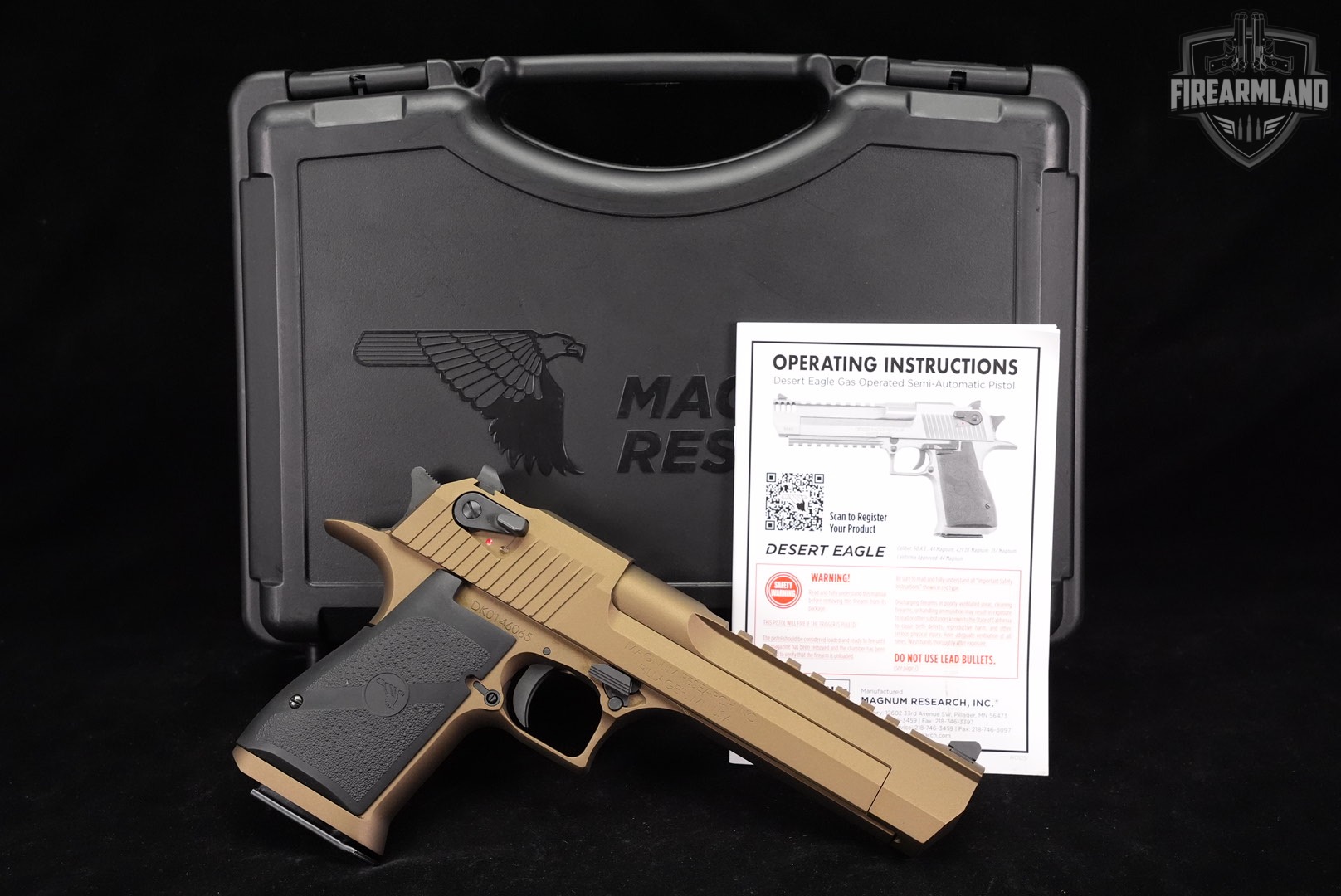 DEAGLE Magnum Research Desert Eagle Mark XIX 50 AE 6" MK 19 +ORIG CASE-img-2