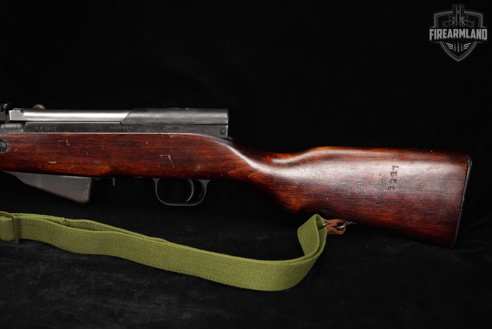 1952 Tula SKS-45 7.62x39 20.5" Blued & Hardwood SKS45 RUSSIAN +BAYONET-img-9