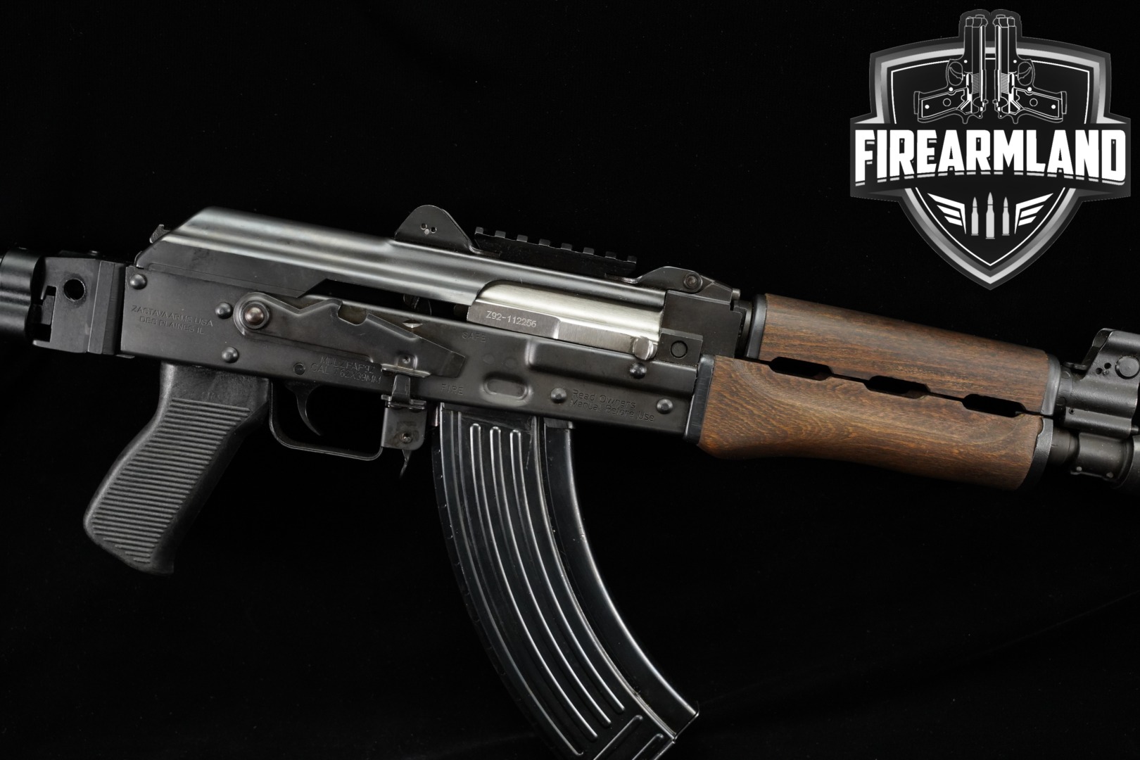 Zastava Arms ZPAP92 7.62x39 10" Black & Wood ZPAP-92 AKM AK-47 AK47 SERBIA-img-0