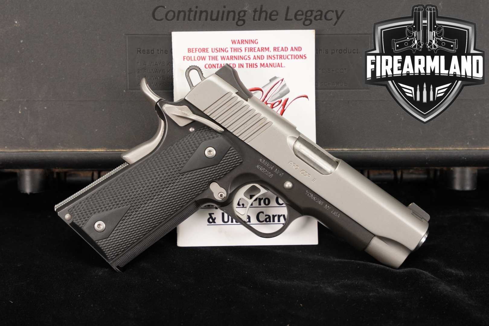 Used Kimber Pro CDP II Custom Shop Auction | FirearmLand