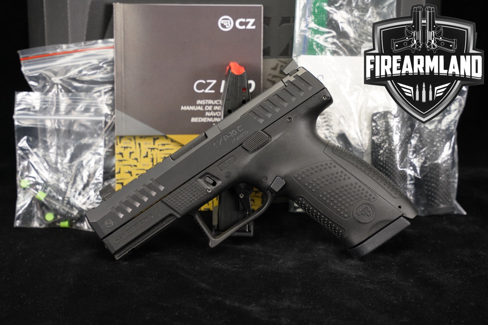 CZ P-10 C OR Ported 9mm Luger Black in Very Good Condition Thumbnail