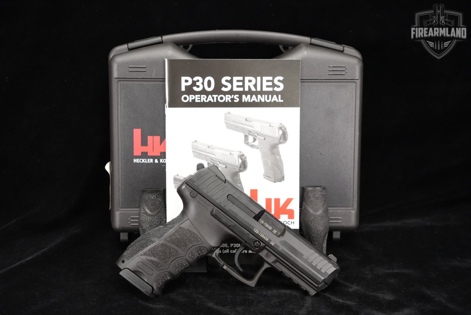 Heckler & Koch P30 V3 9mm H&K 3.85" P-30 +ORIG CASE-img-2