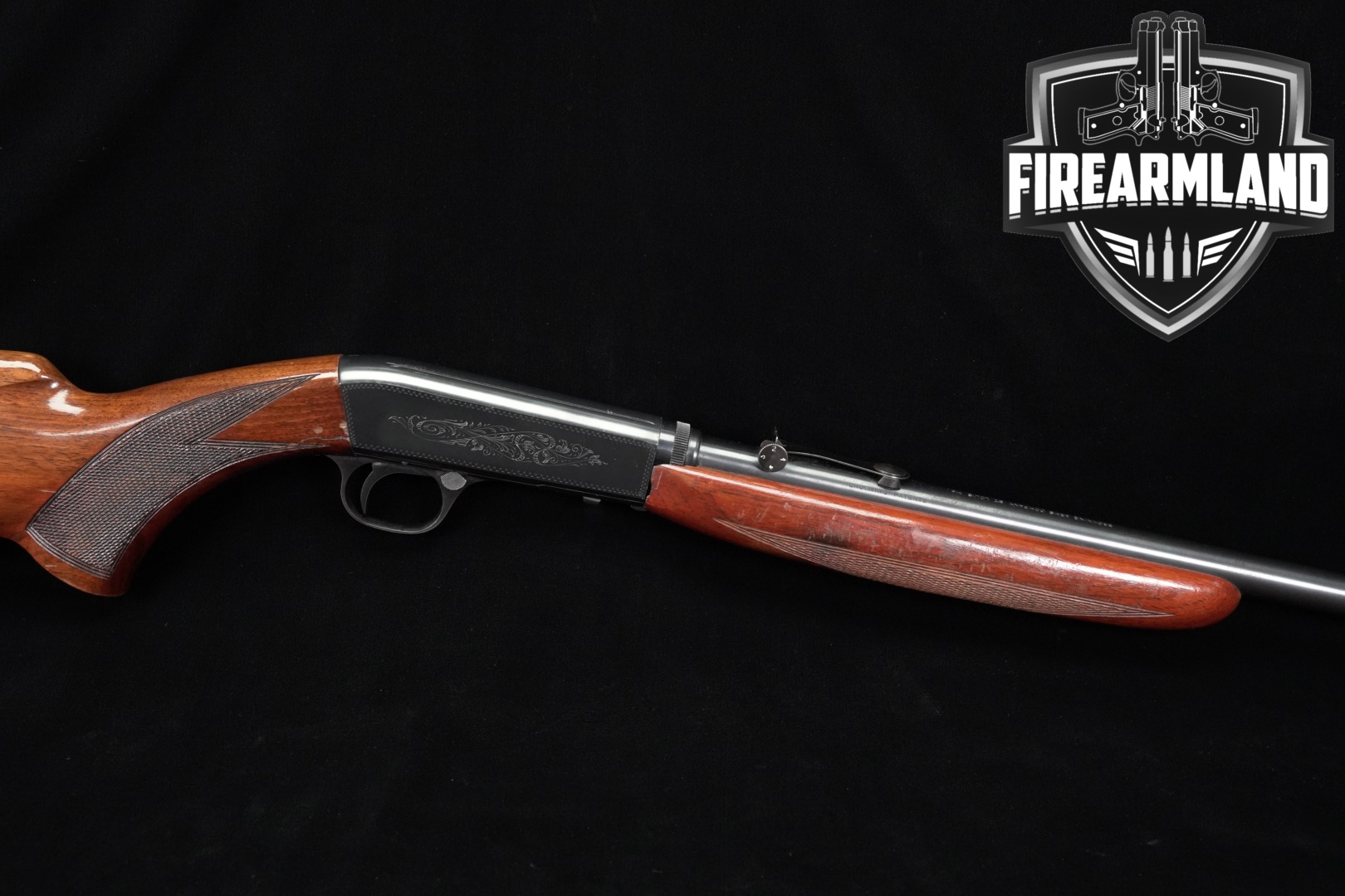 1957 Browning SA-22 Grade I, Belgian Made .22 LR Blued & Walnut in Good Condition Thumbnail