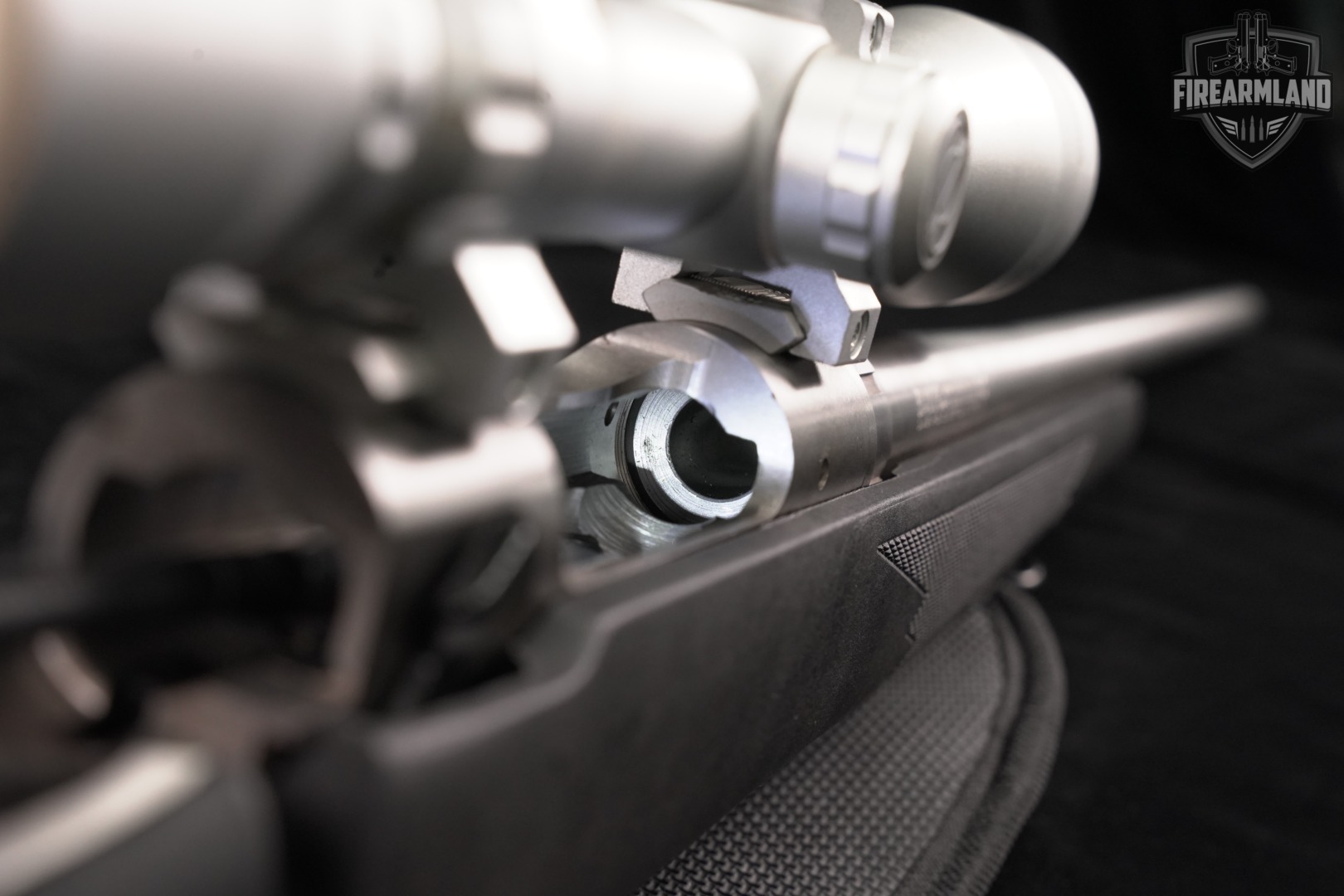 Savage Arms Model 16 300 WSM 24" Stainless & Black M16 +SIMMONS SCOPE-img-15